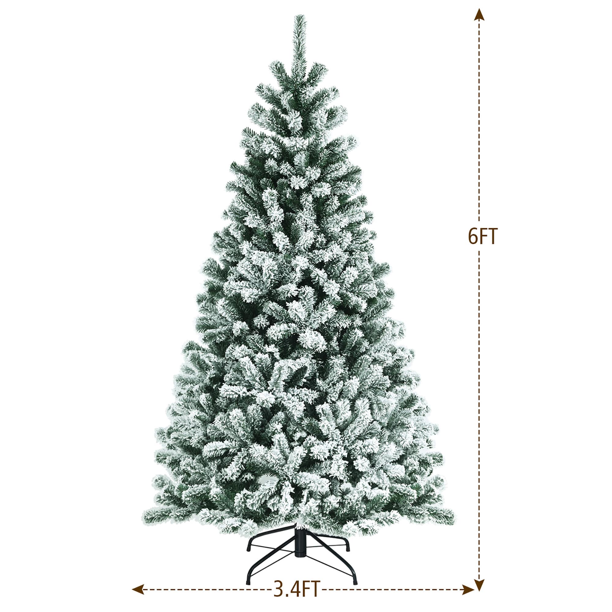 Costway CM23442US Artificial-Christmas-Trees - View #2