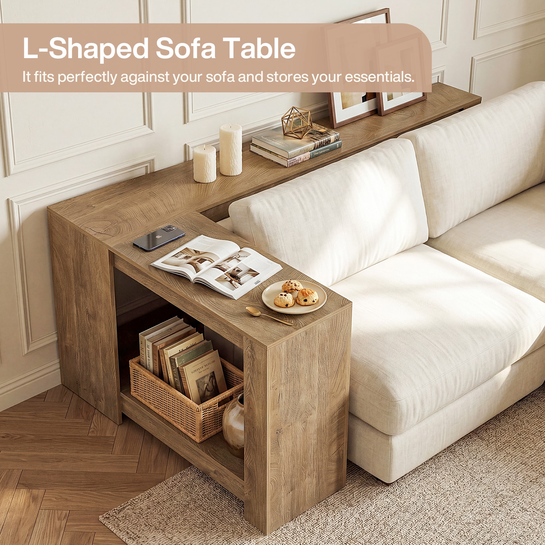 Tribesigns LWOYJL-1272YY Console-Sofa-Tables - View #5