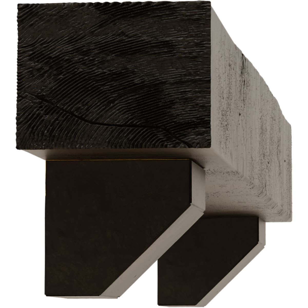 Ekena Millwork MANUKP08X08X48ASZW Mantel-Shelves - View #4