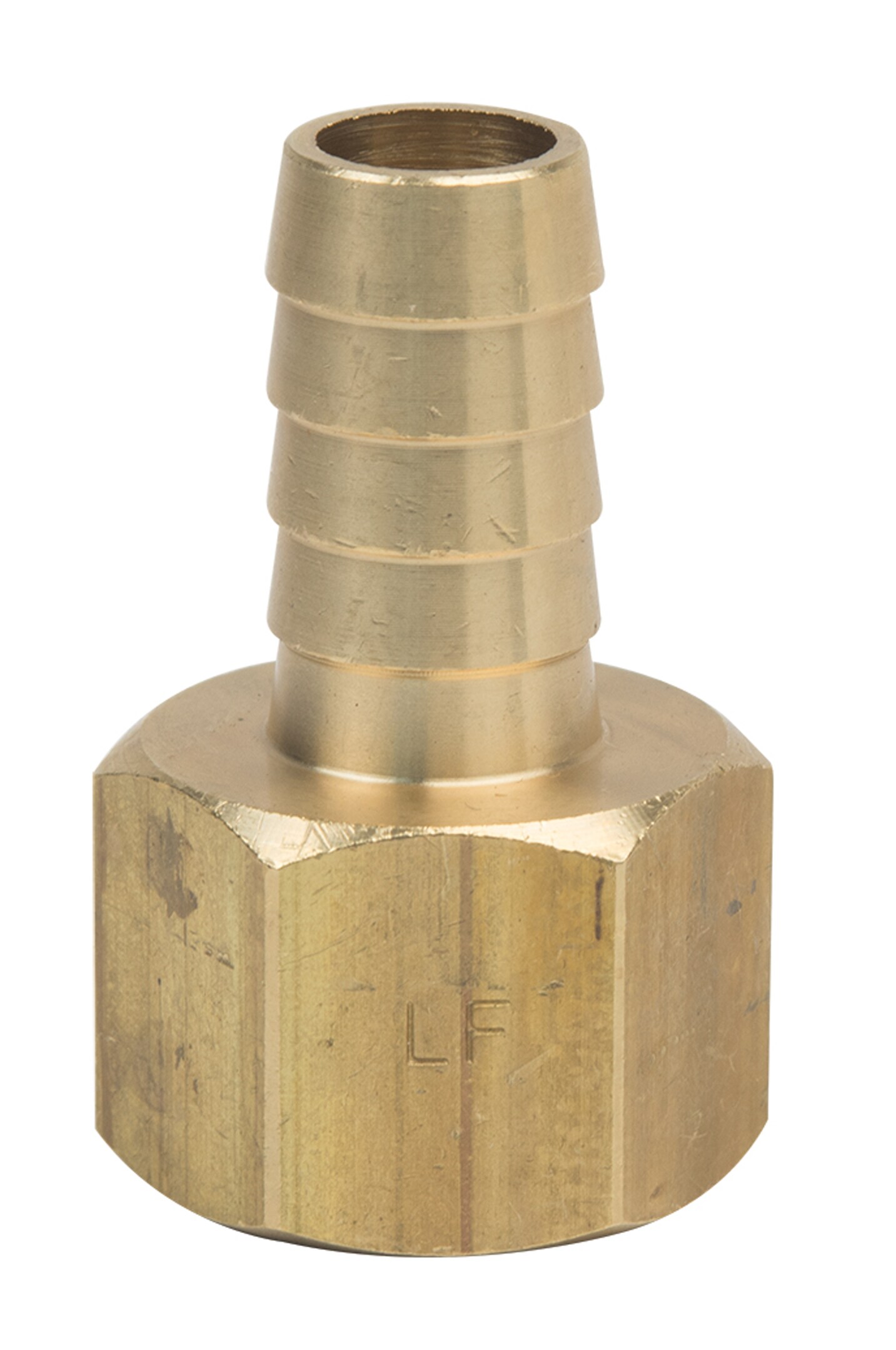 BrassCraft 126-8-8X P 1/2-in x 1/2-in Barbed Barb x Fip Adapter Fitting
