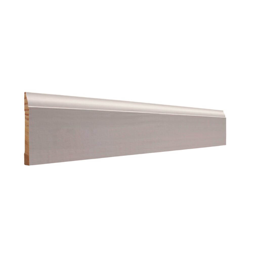RELIABILT L 63412FJPMD 7/16-in x 3-in x 12-ft Colonial Primed Pine L 634 Baseboard Moulding