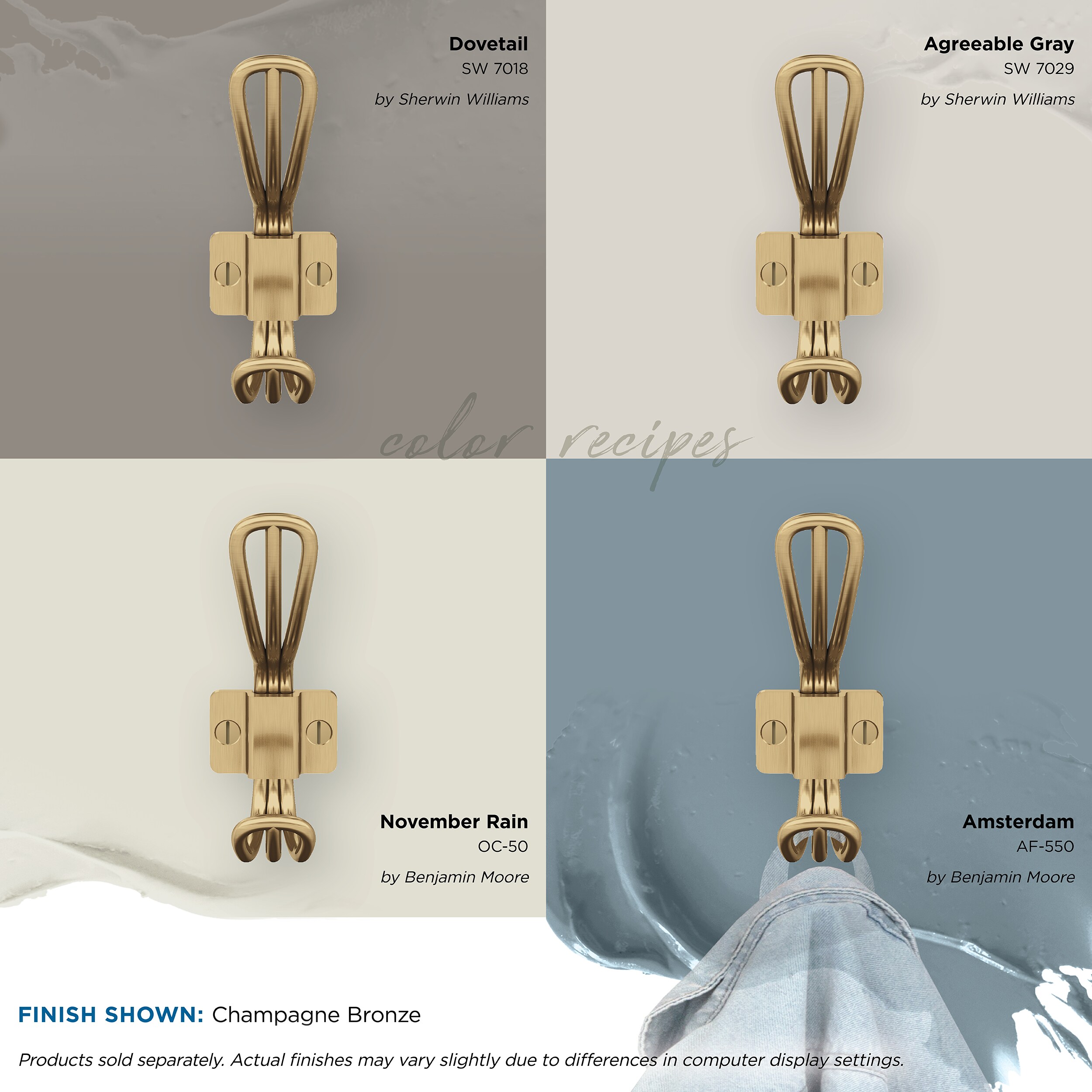 Amerock H37006CZ Decorative-Wall-Hooks - View #7