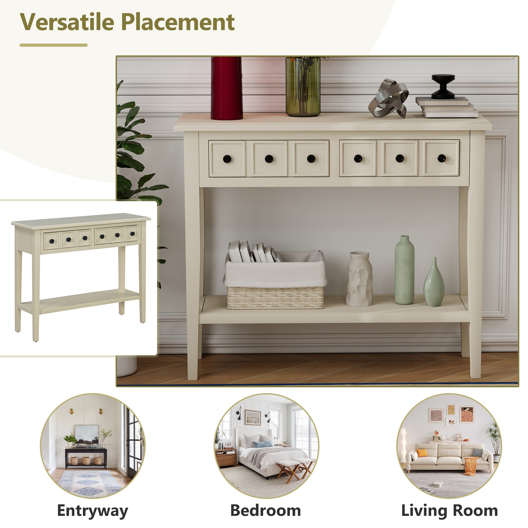 ModernLuxe N715P205077E Console-Sofa-Tables - View #4