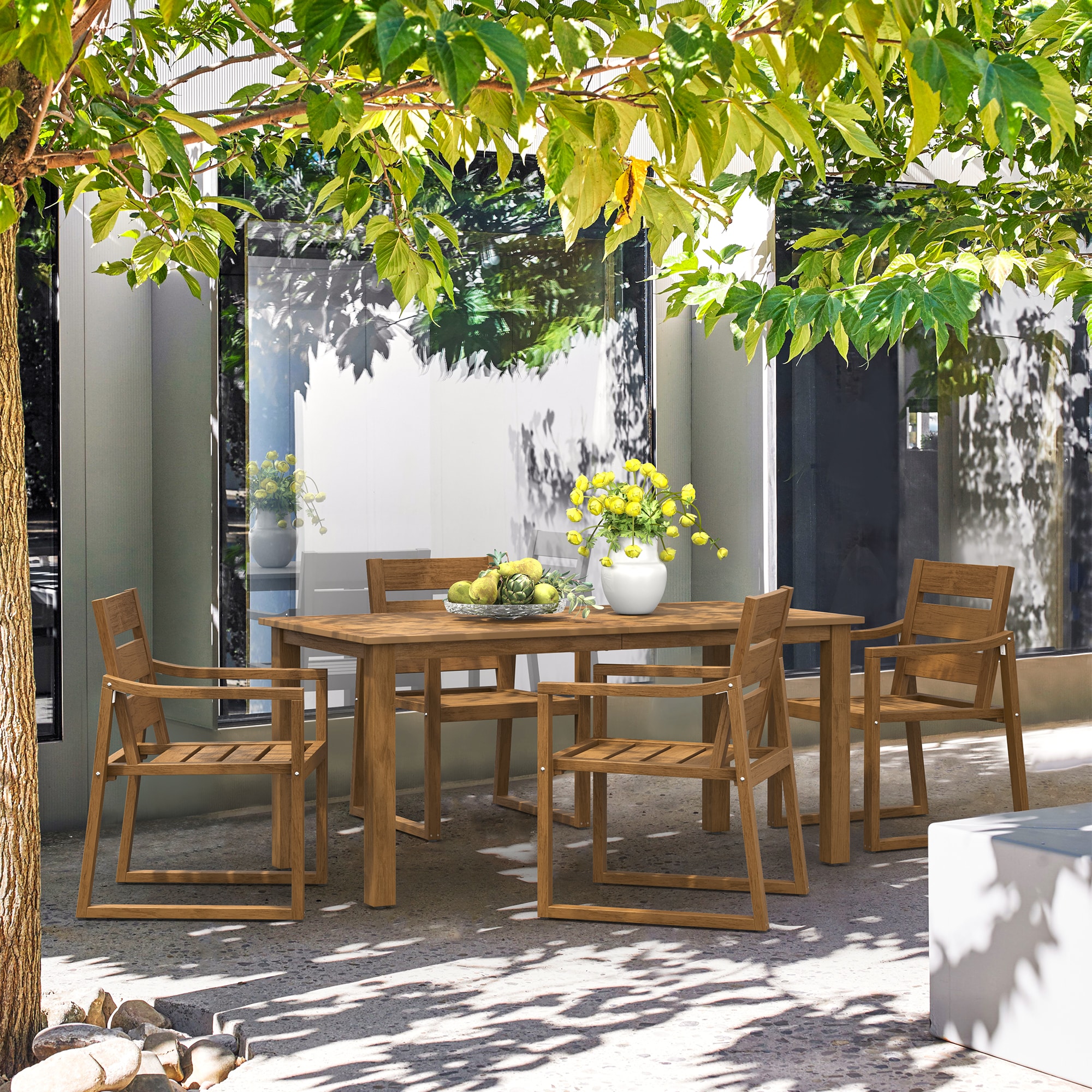 LUE BONA ALB23DT0001-200LS Patio-Dining-Sets - View #14