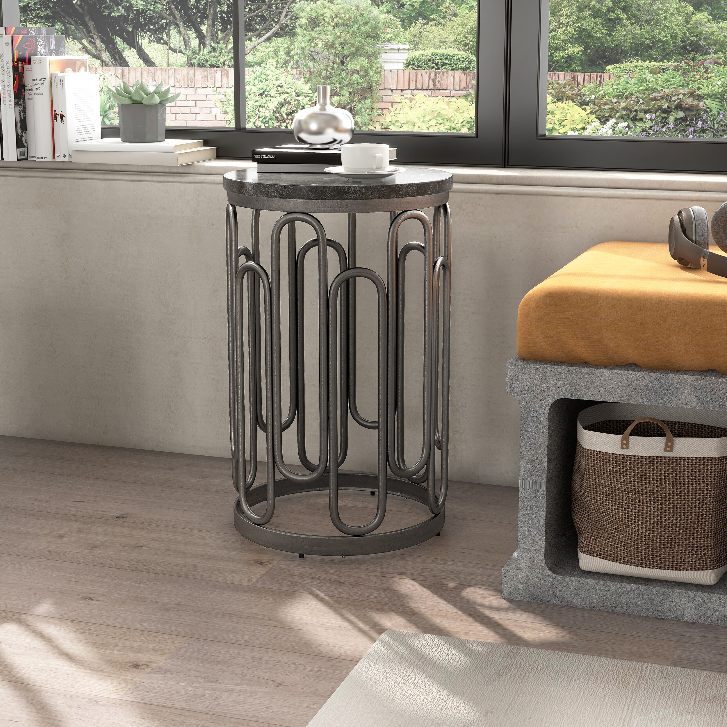 Furniture of America 005L-4001E-S End-Tables - View #4