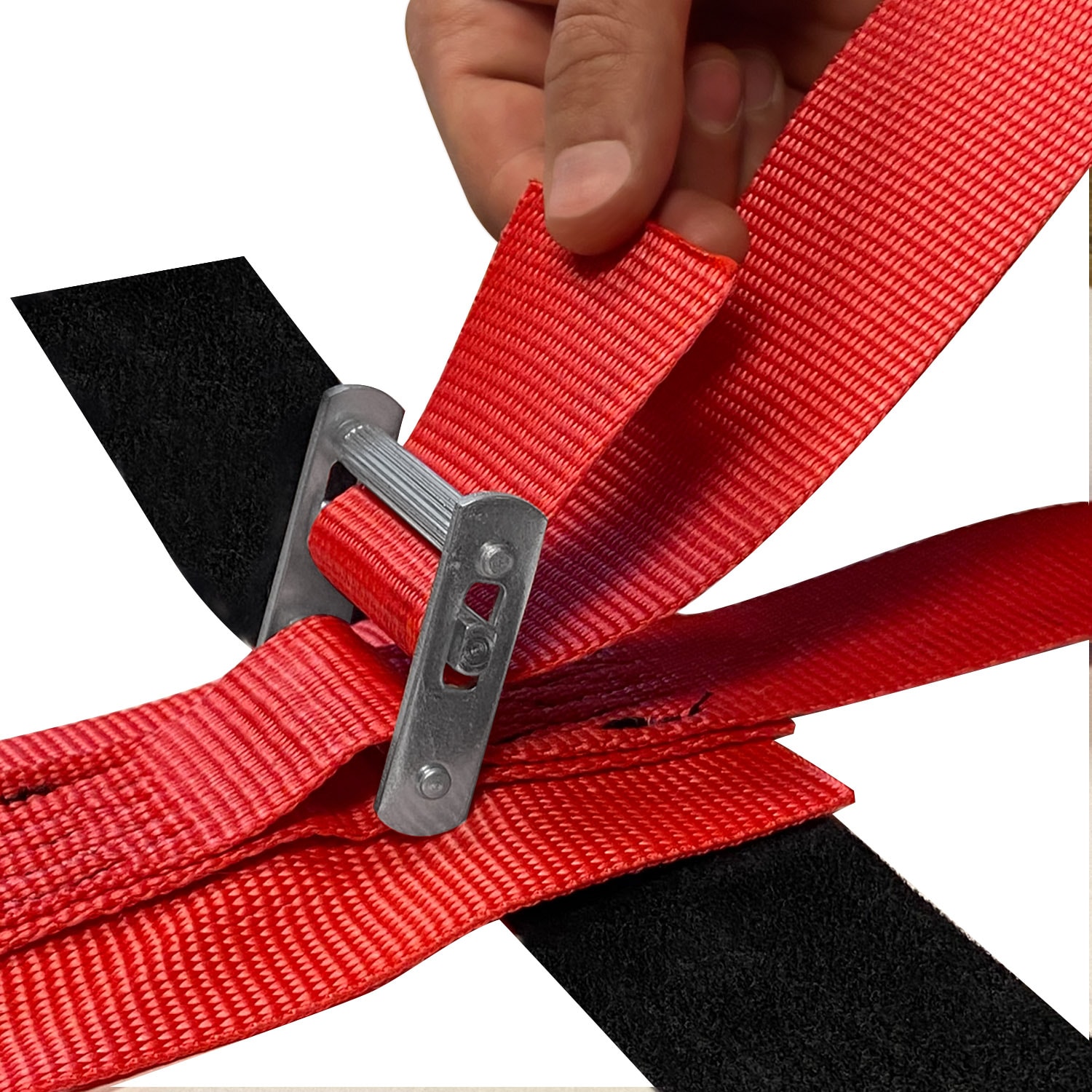 Snap-Loc Hand Truck Cinch Strap 2 inch x 15 Foot Red