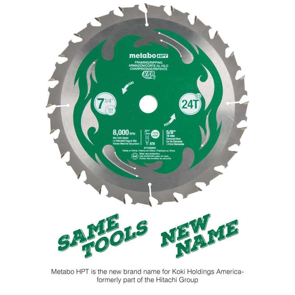 Metabo HPT 115429M Circular-Saw-Blades - View #3