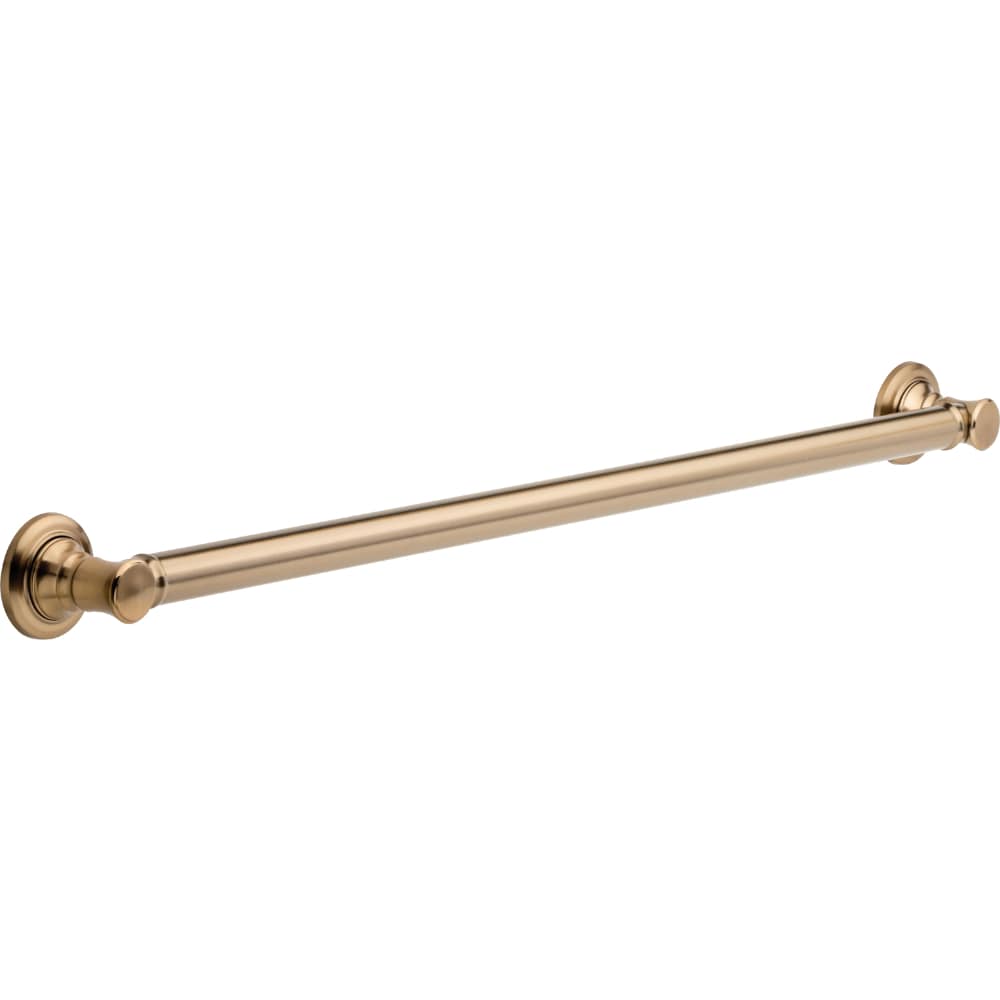 Delta 41636-CZ Traditional 36.0-in Champagne Bronze Wall mount ADA Compliant Grab Bar ( 450-lb Weight Capacity )