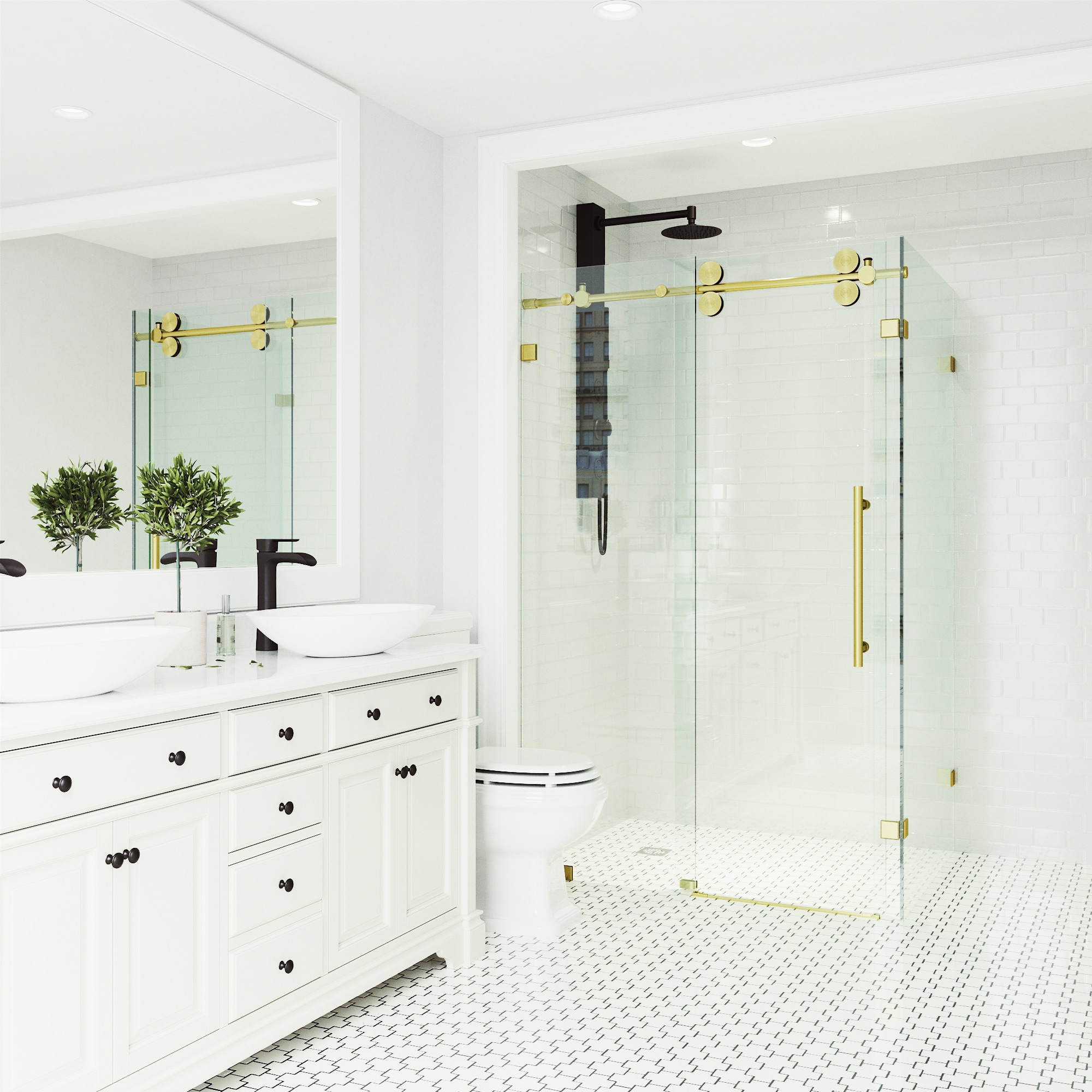 VIGO VG6051MGCL48 Shower-Doors - View #4