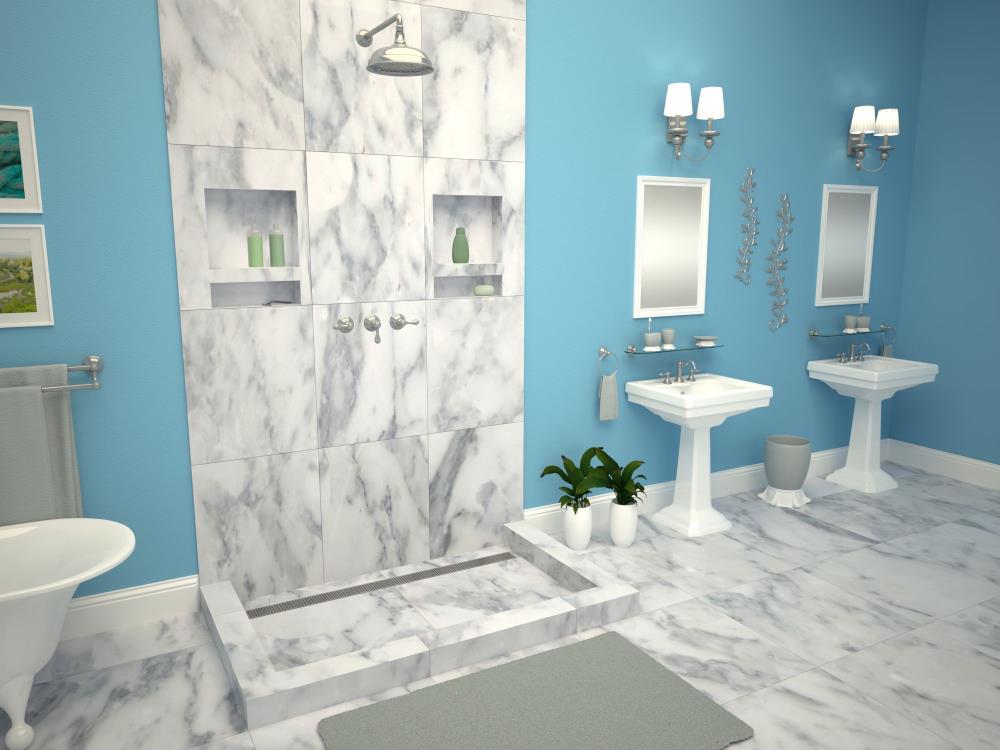Tile Redi RT4872BTC-PVC-BN Shower-Floors - View #6