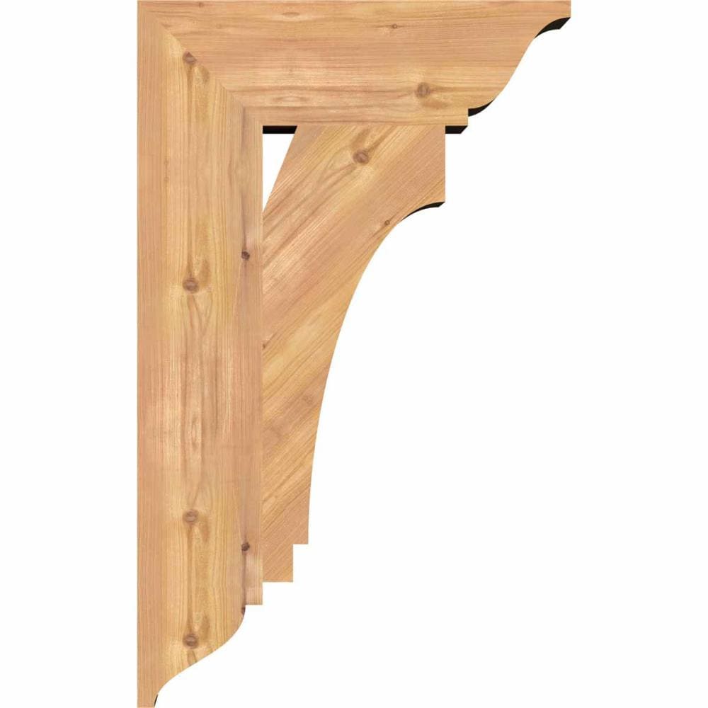 Ekena Millwork BKT06X20X32IMP01SWR Exterior-Brackets-Braces - View #3