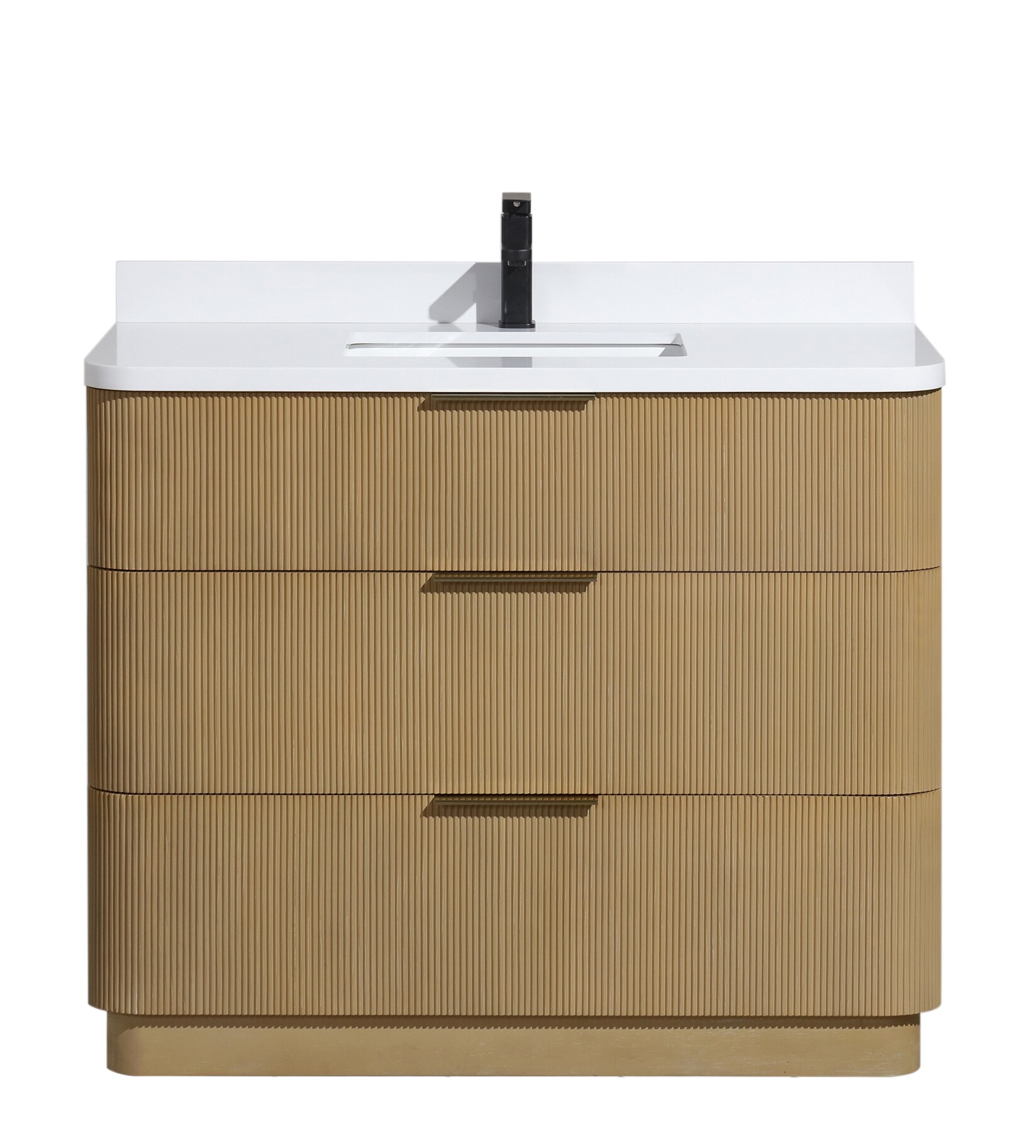 Ari Kitchen & Bath AKB-CALAMIGO-42-OAK Bath-Vanity-Combo - View #2