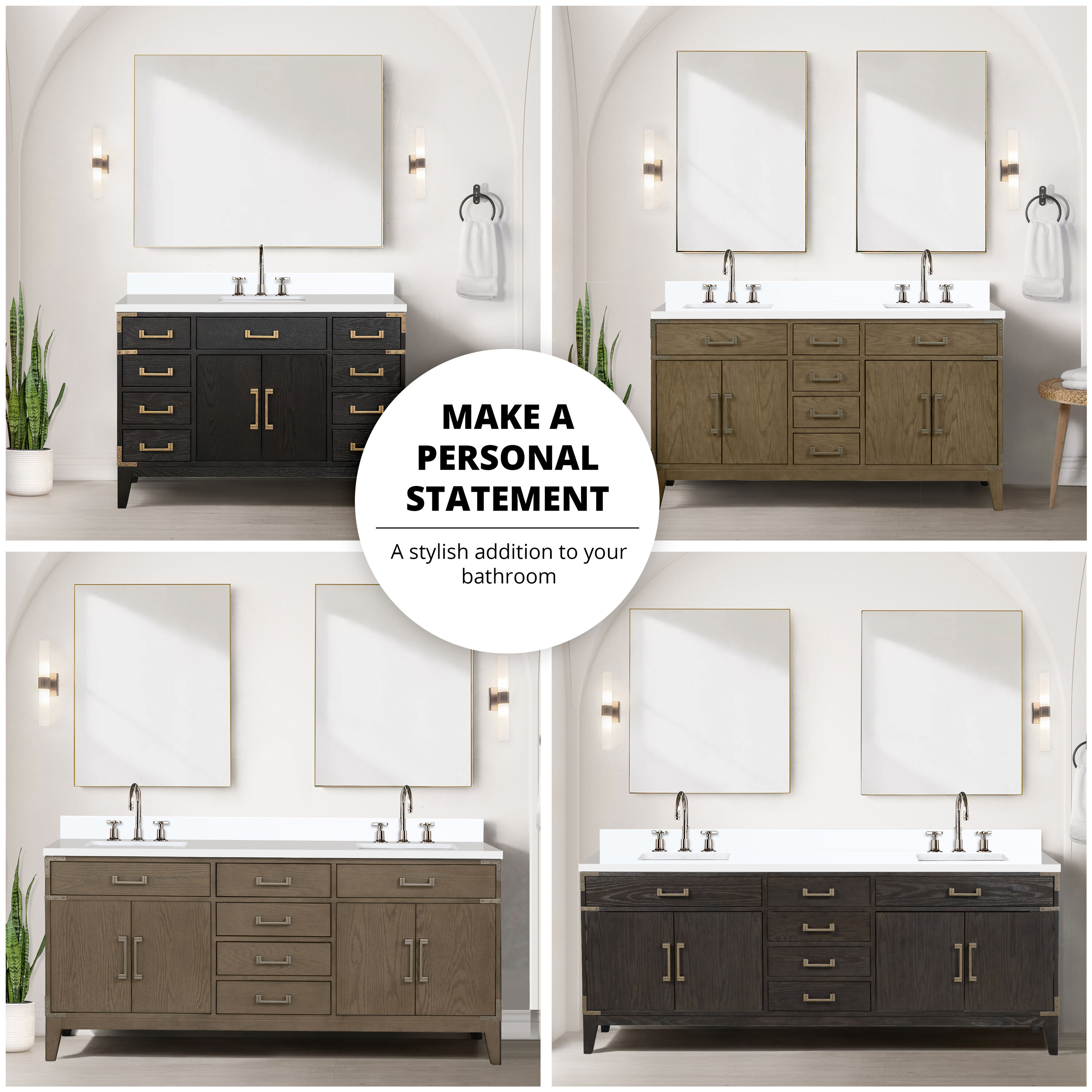 Lexora LVW48SK111 Bath-Vanity-Combo - View #11