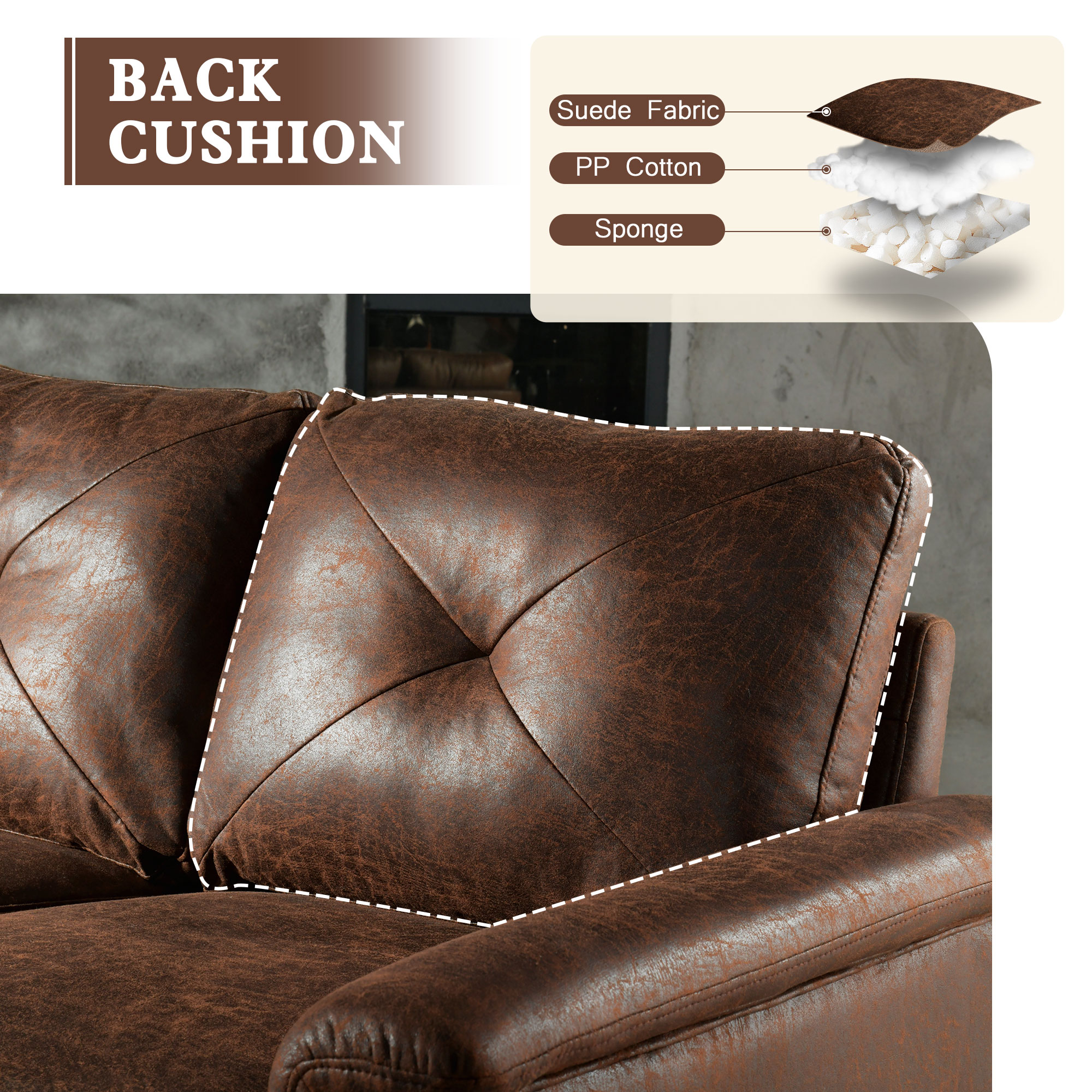 weaxty HMBNOP800 Sofas-Loveseats - View #4