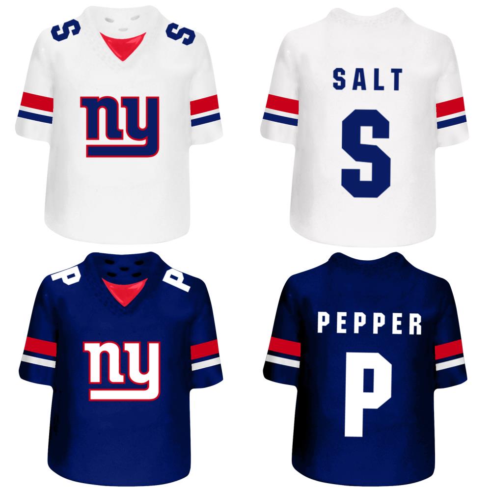 The Memory Company NFL New York Giants Team Color Ceramic Novelty Salt and  Pepper Shaker(s) in the Serveware Accessories department at