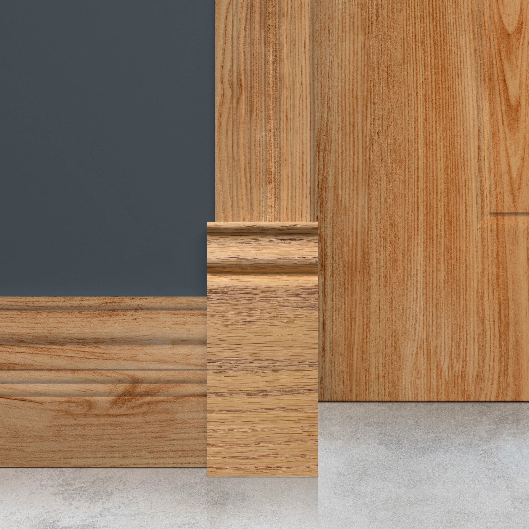 Ornamental Mouldings BG888PBOAK Moulding-Blocks - View #2