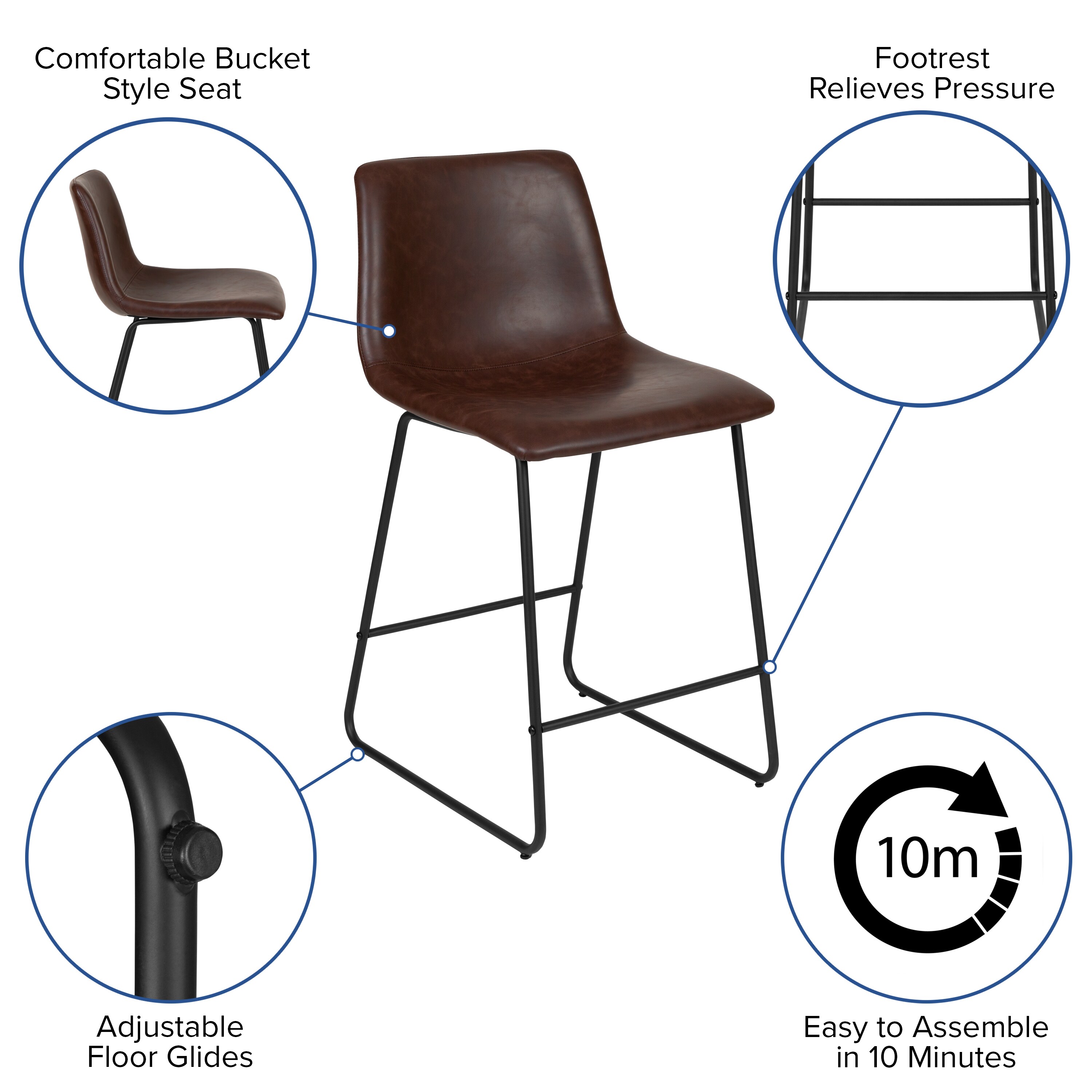 Flash Furniture 889142925347 stools - View #2