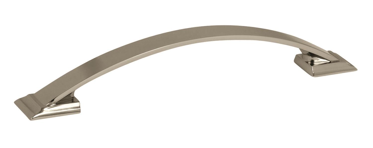 Amerock 2000697 Candler 5-1/16-in , 128mm Center to Center Polished Nickel Arch Handle