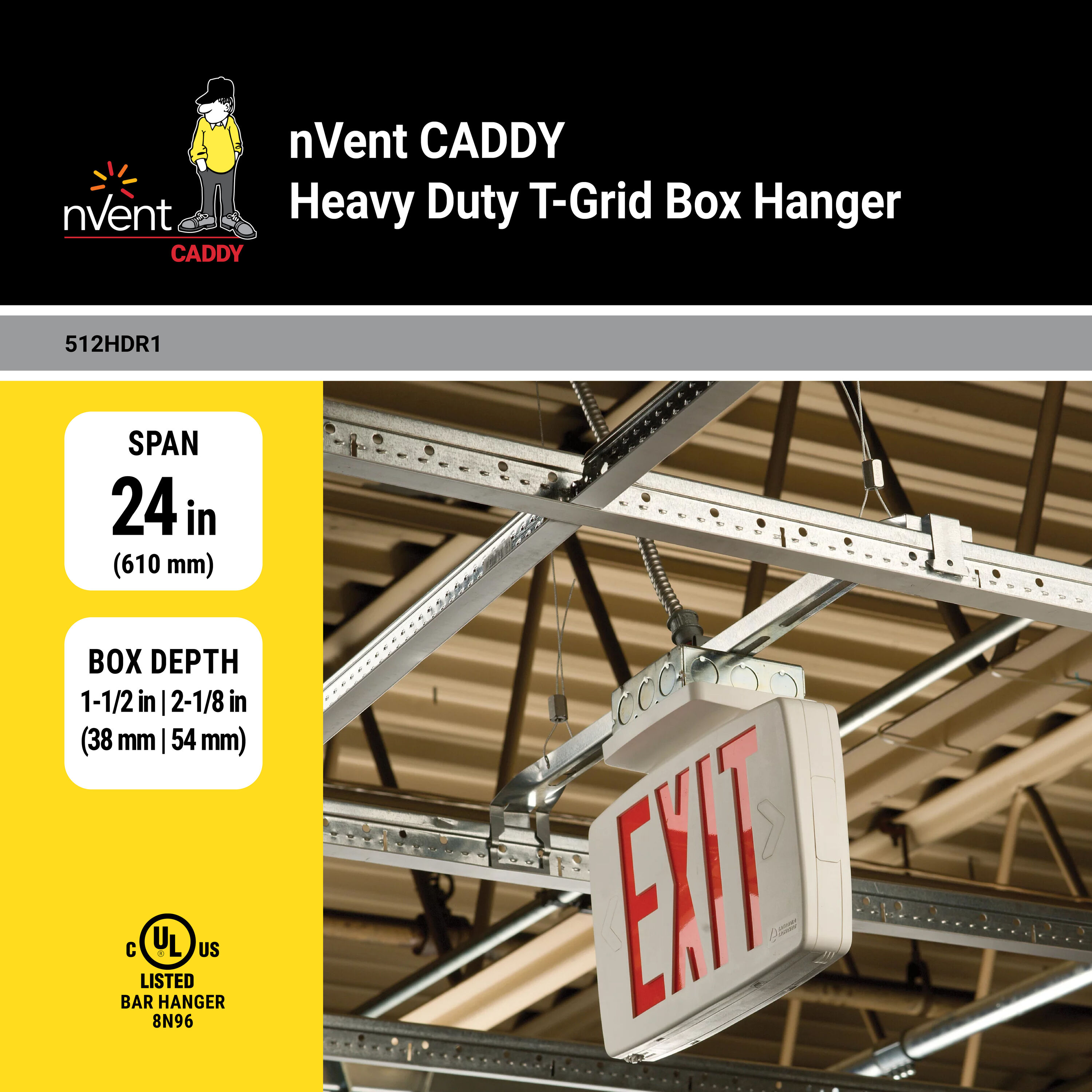 nVent CADDY 512HDR1 Electrical-Box-Mounting-Hardware - View #2