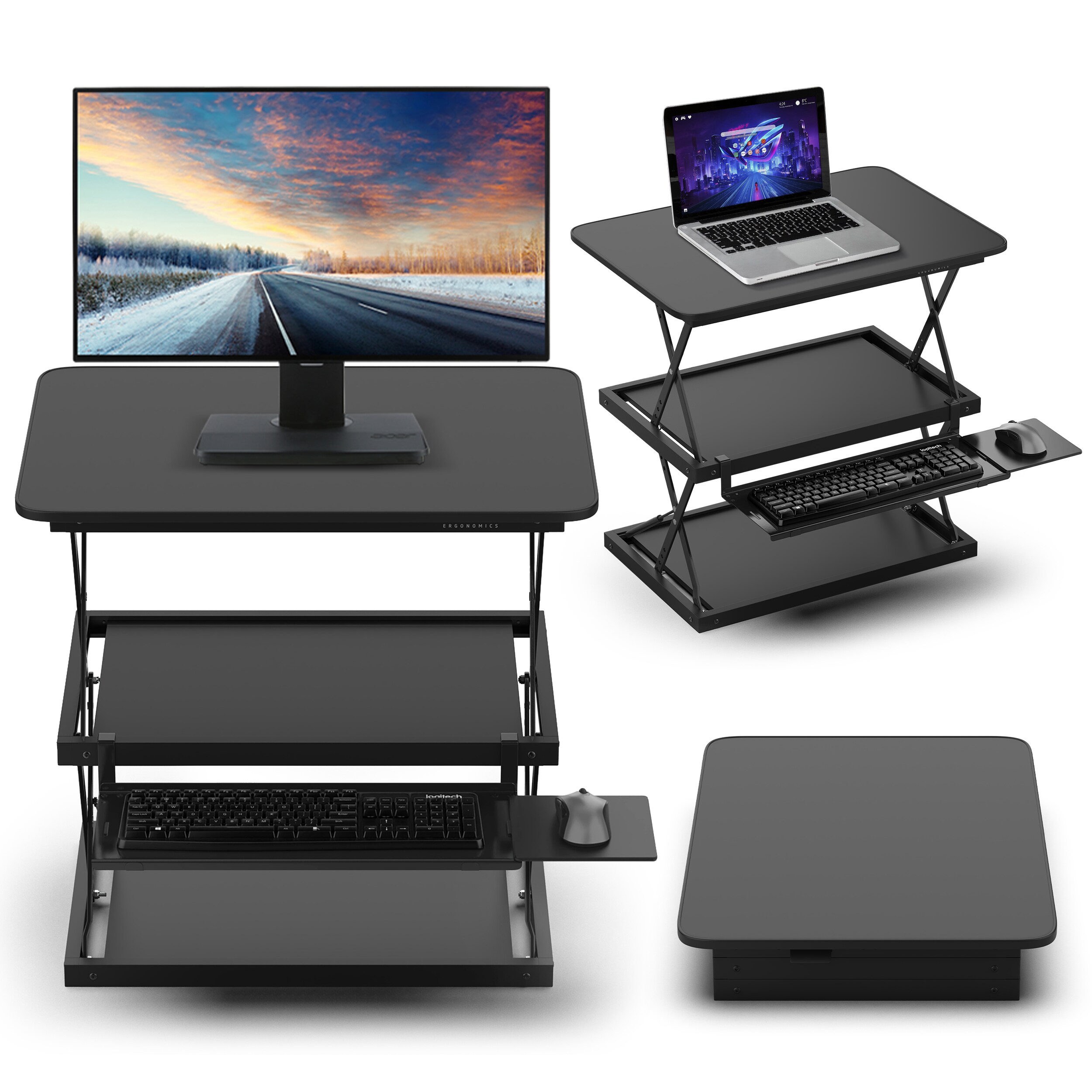 Uncaged Ergonomics CDM-B Change Desk Standing Desk Riser