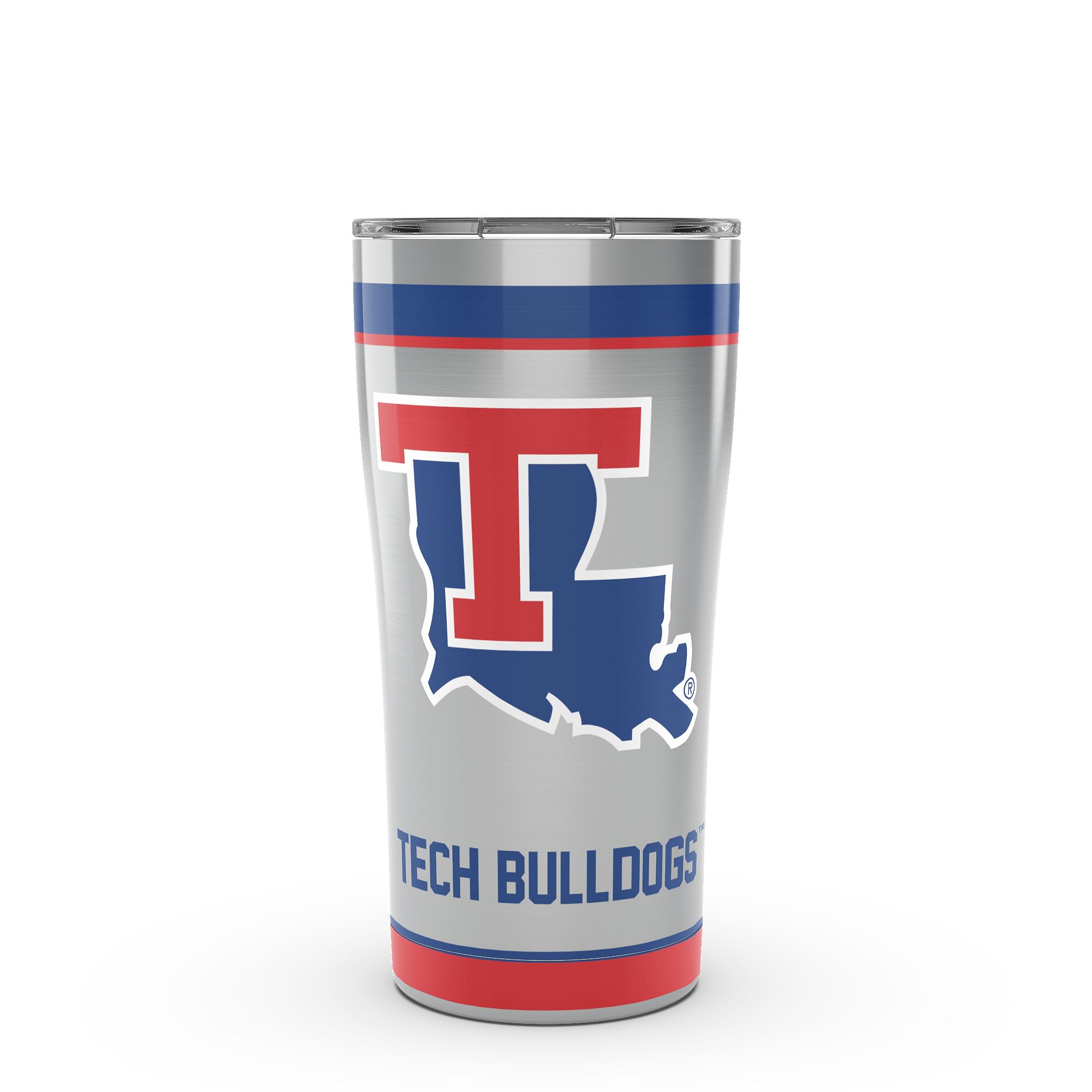 Louisiana Tech Tervis 30oz Stainless Steel Travel Mug with Lid