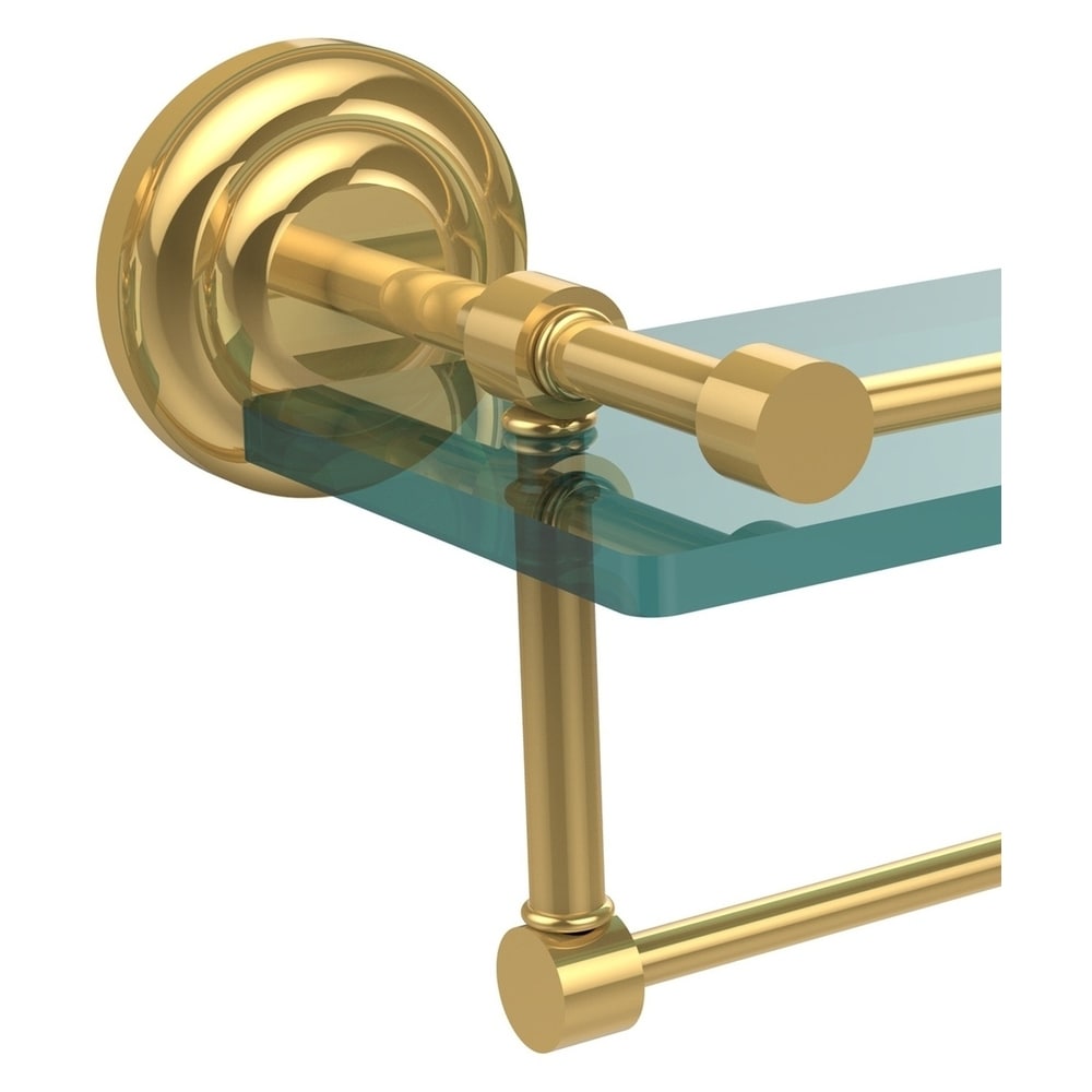Allied Brass QN-1TB/16-GAL-PB Bathroom-Shelves - View #2