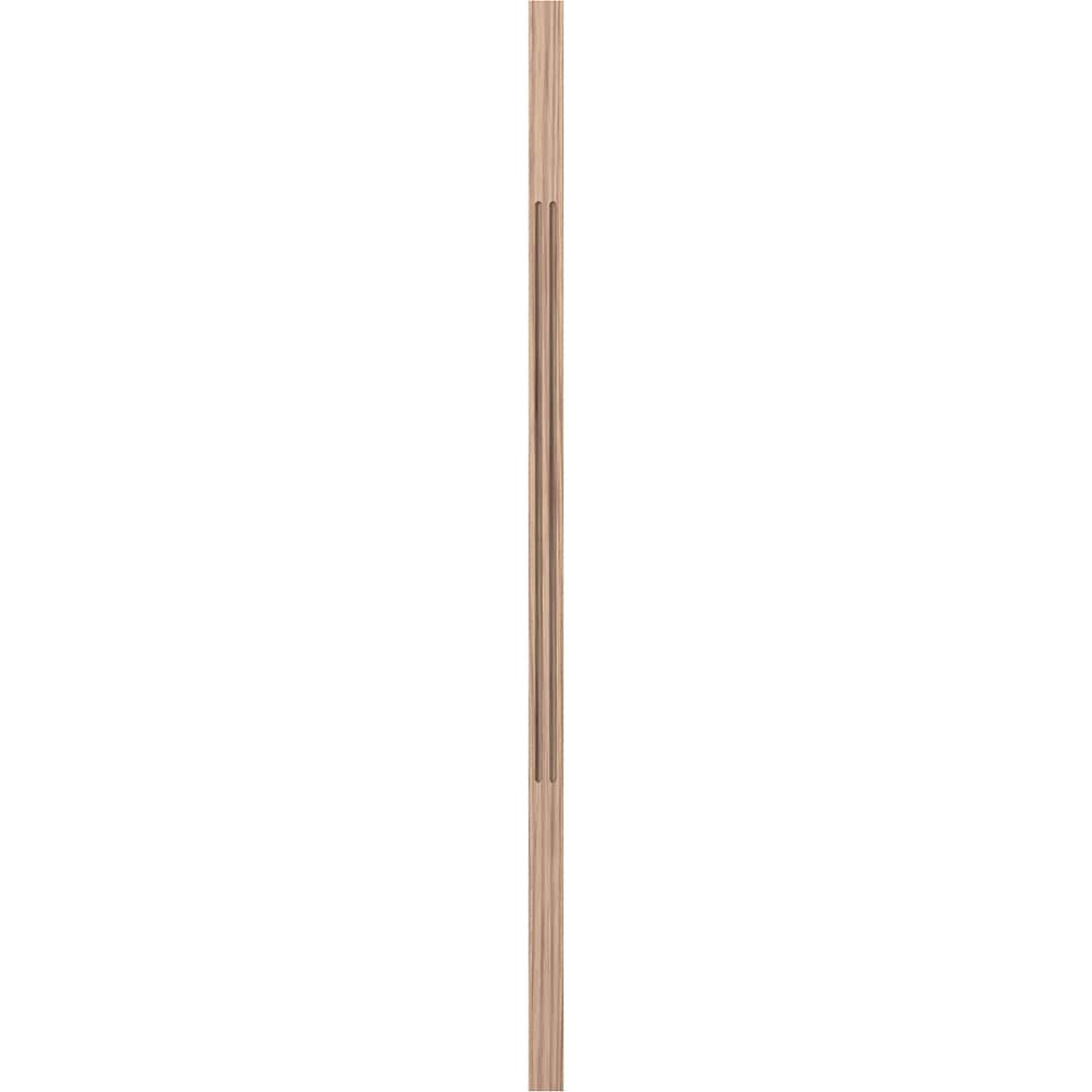 L.J. Smith Stair Systems LJF-5060-HK 38 38-in x 1.25 Unfinished Hickory Square Top Stair Baluster