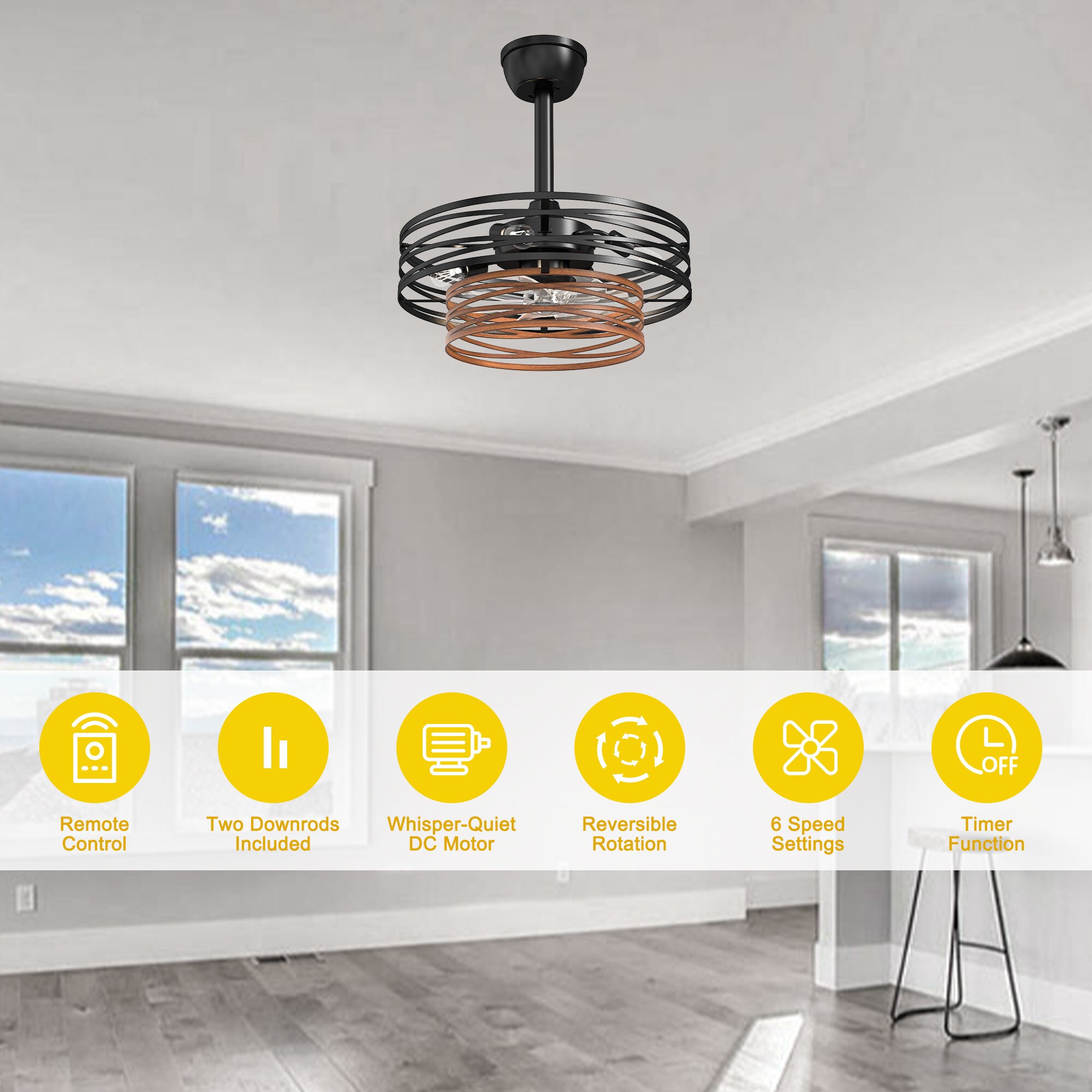 Oaks Decor DC2029 Ceiling-Fans - View #8