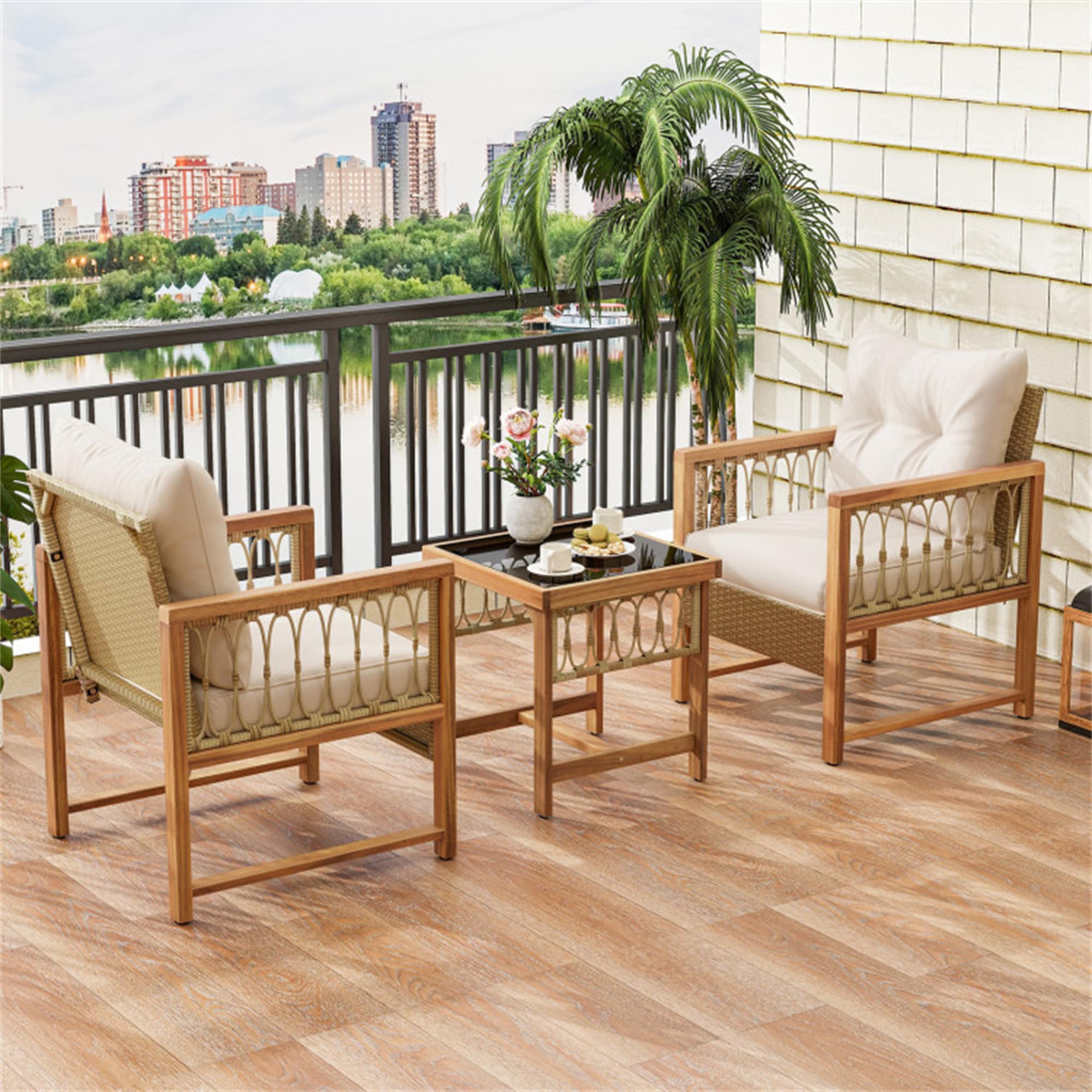 BABOOM BOM-70818BN-CO Patio-Conversation-Sets - View #3