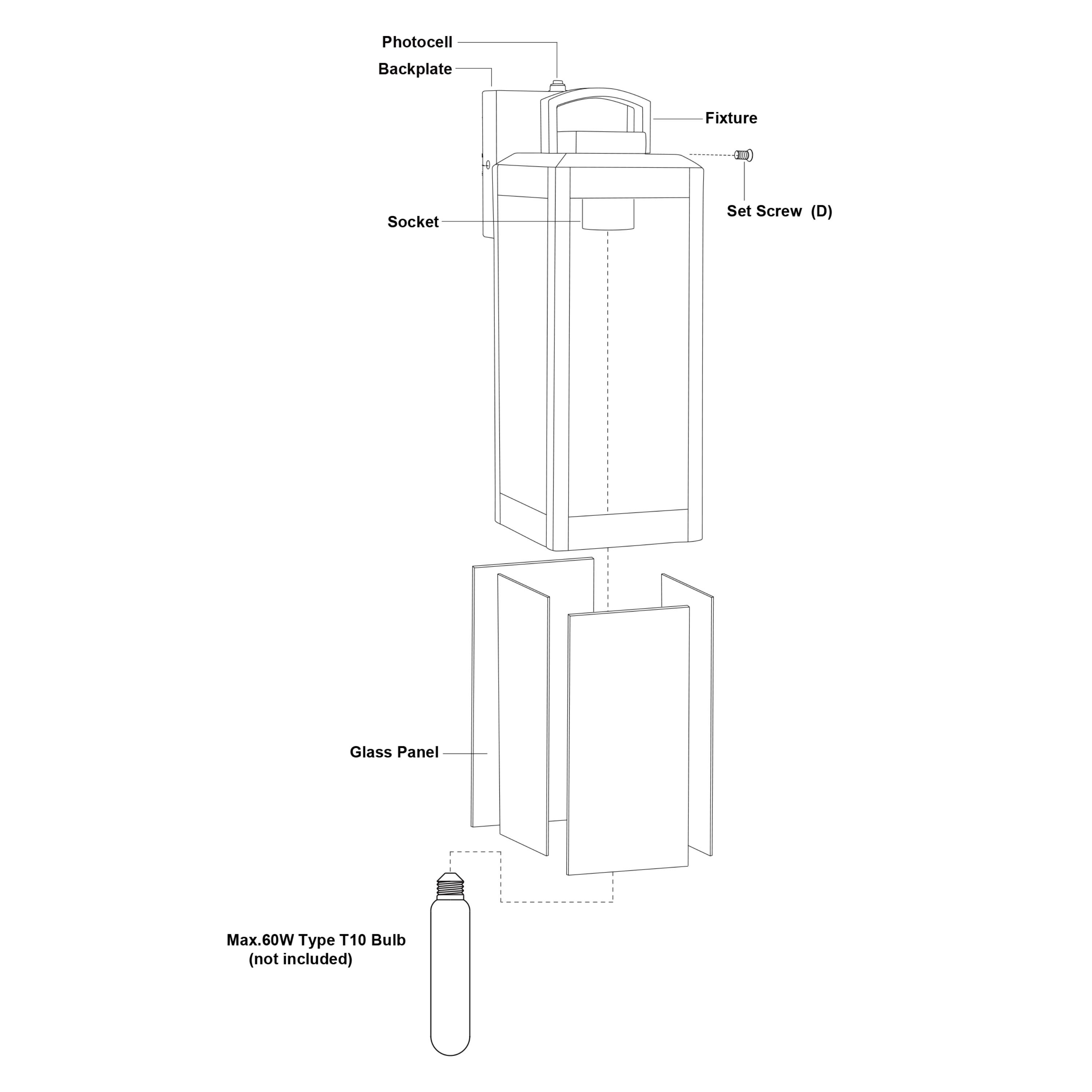 Cascadia T0628 Outdoor-Wall-Lighting - View #10