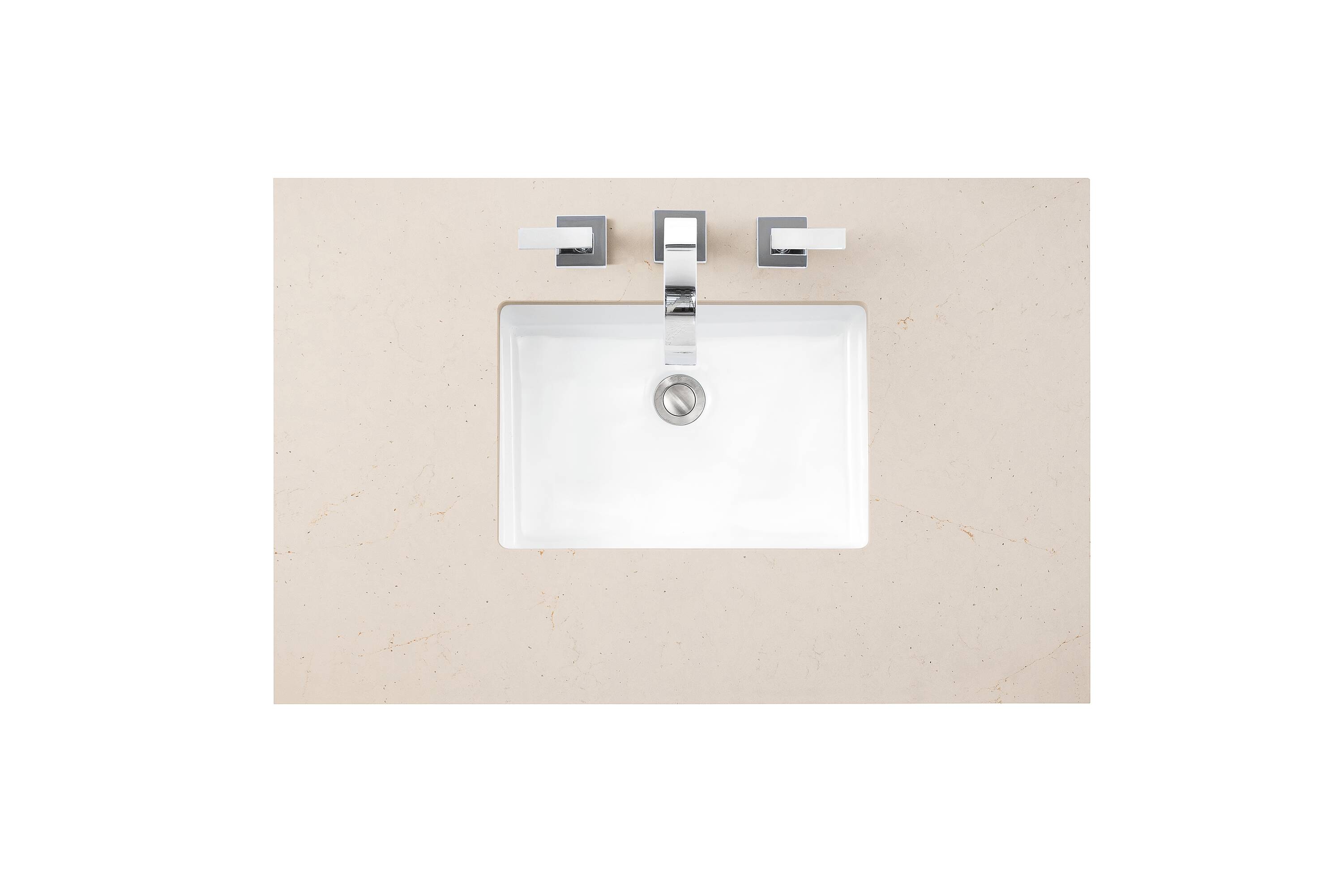 Bristol 36'' Dark Wood Single Vanity with Plywood Veneer