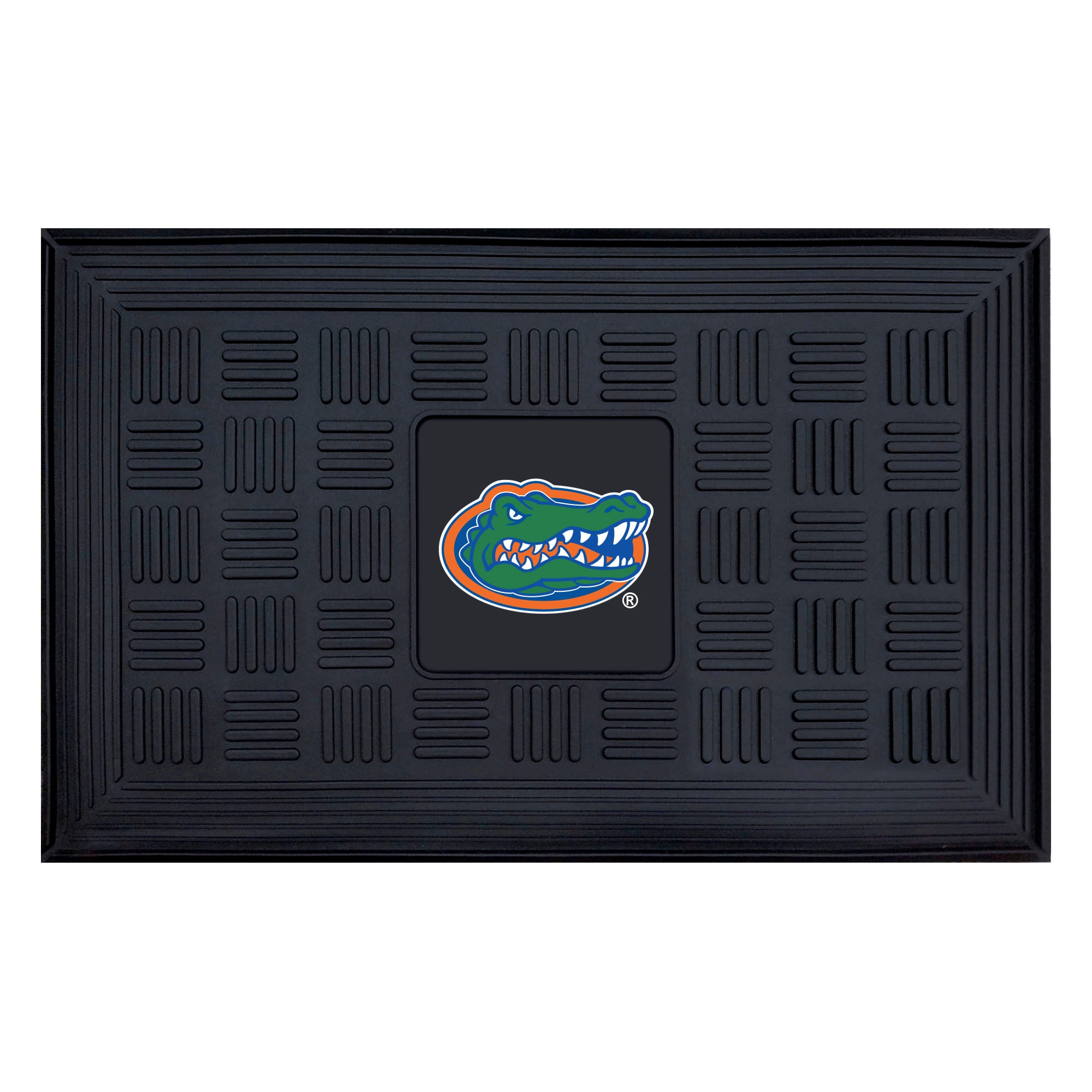 FANMATS 11387 Florida Gators 2-ft x 3-ft Black Vinyl Rectangular Indoor or outdoor Decorative Sports Door mat