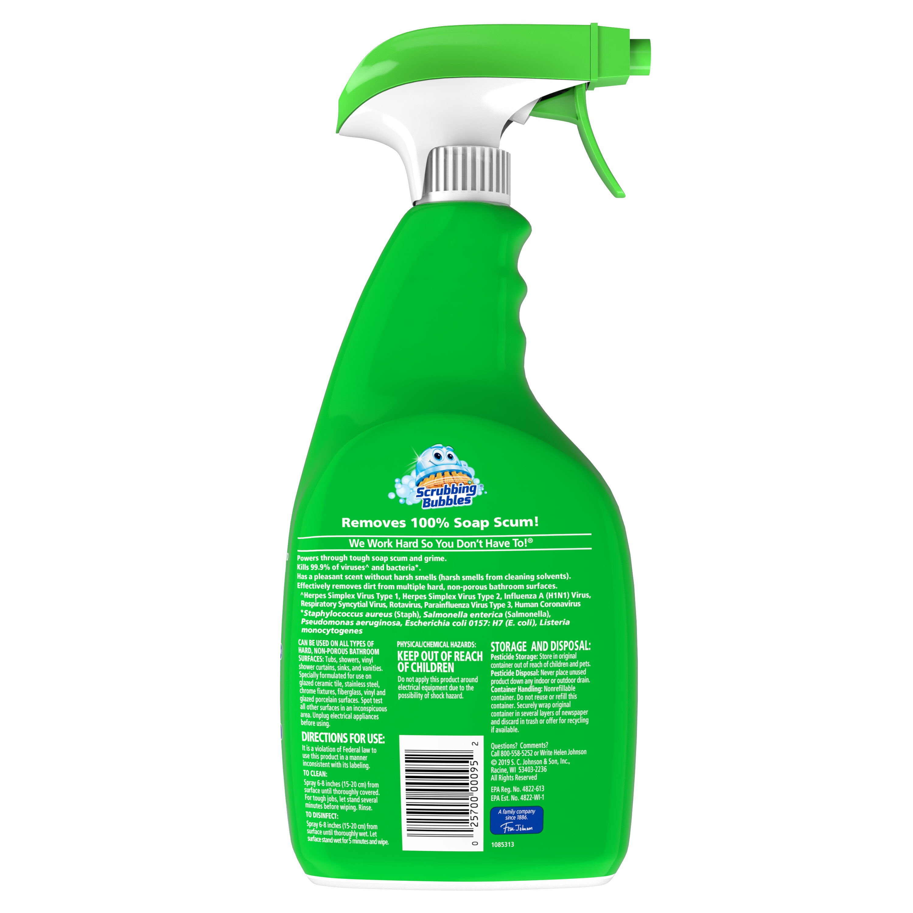 Scrubbing Bubbles 32 Oz. Daily Shower Cleaner - Power Townsend Company