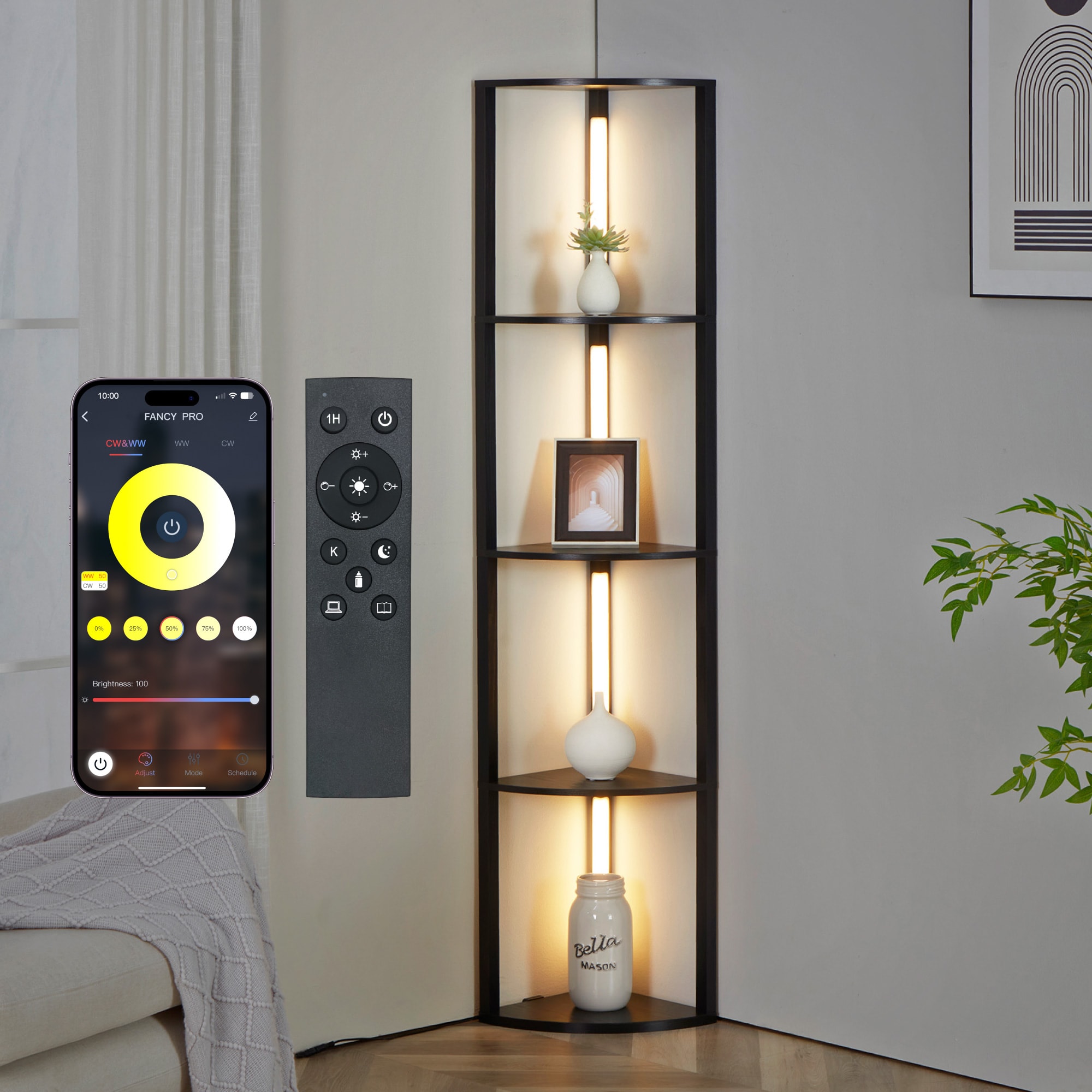 FENLO FEN-103-CCT-BK floorlamps - View #9