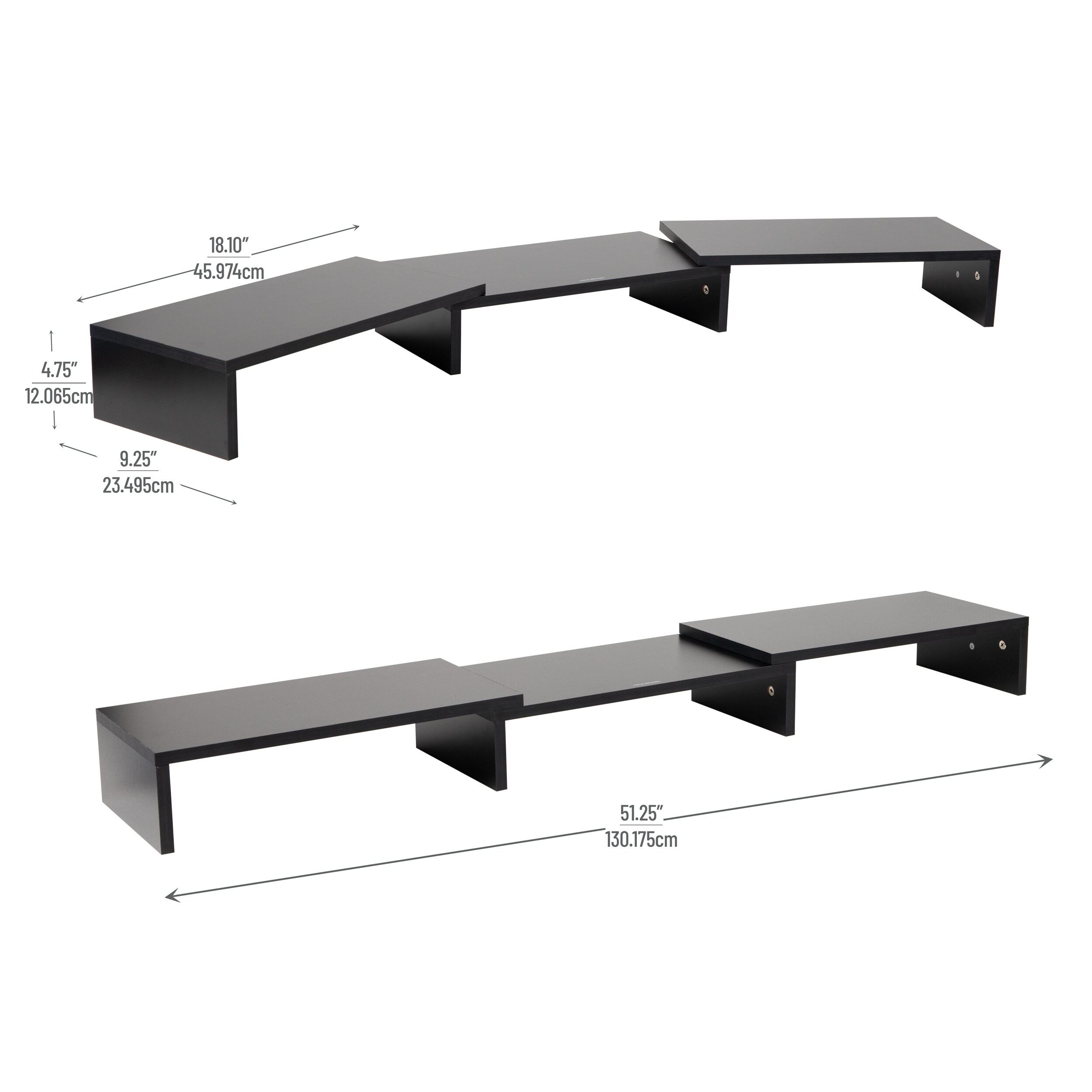 Mind Reader MDFMOND-BLK Office-Accessories - View #3