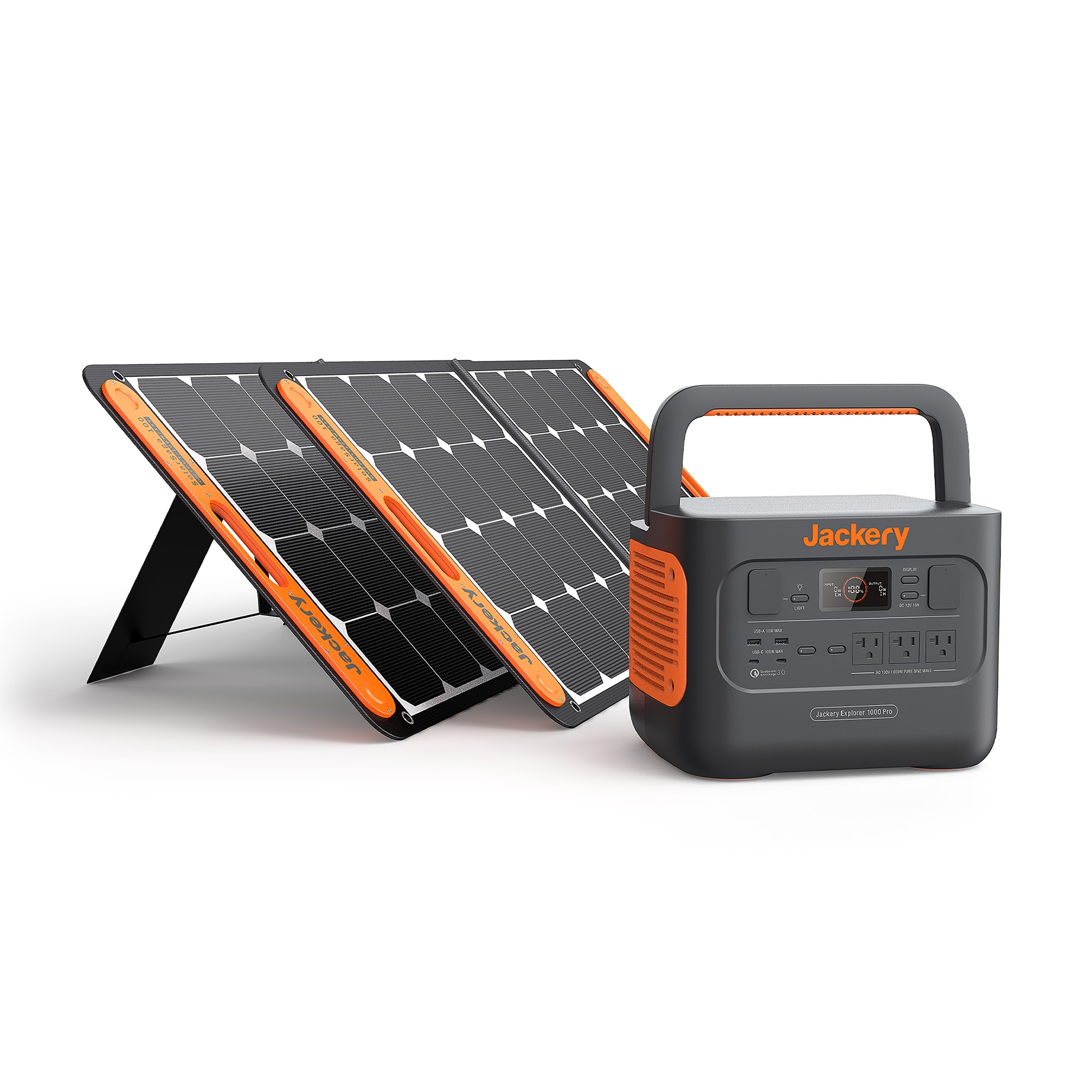 Jackery Explorer 1000 Pro Solar Generator 1000-Watt Portable 