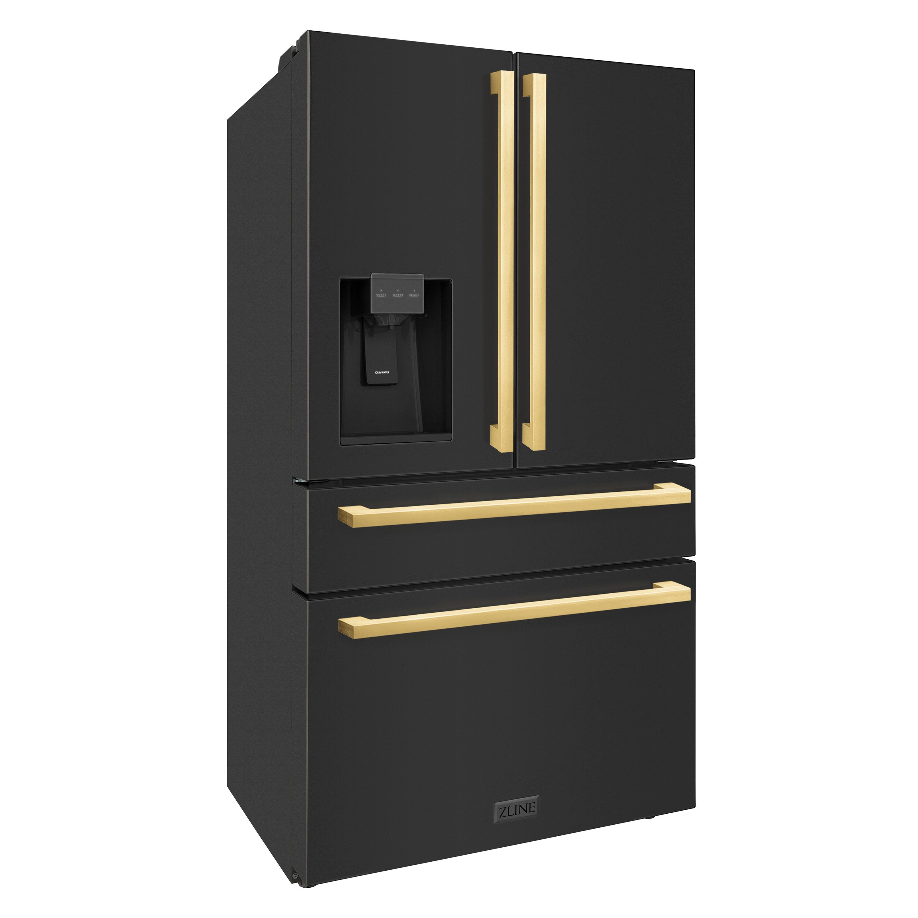 ZLINE KITCHEN & BATH RFMZ-W-36-BS-FG French-Door-Refrigerators - View #2