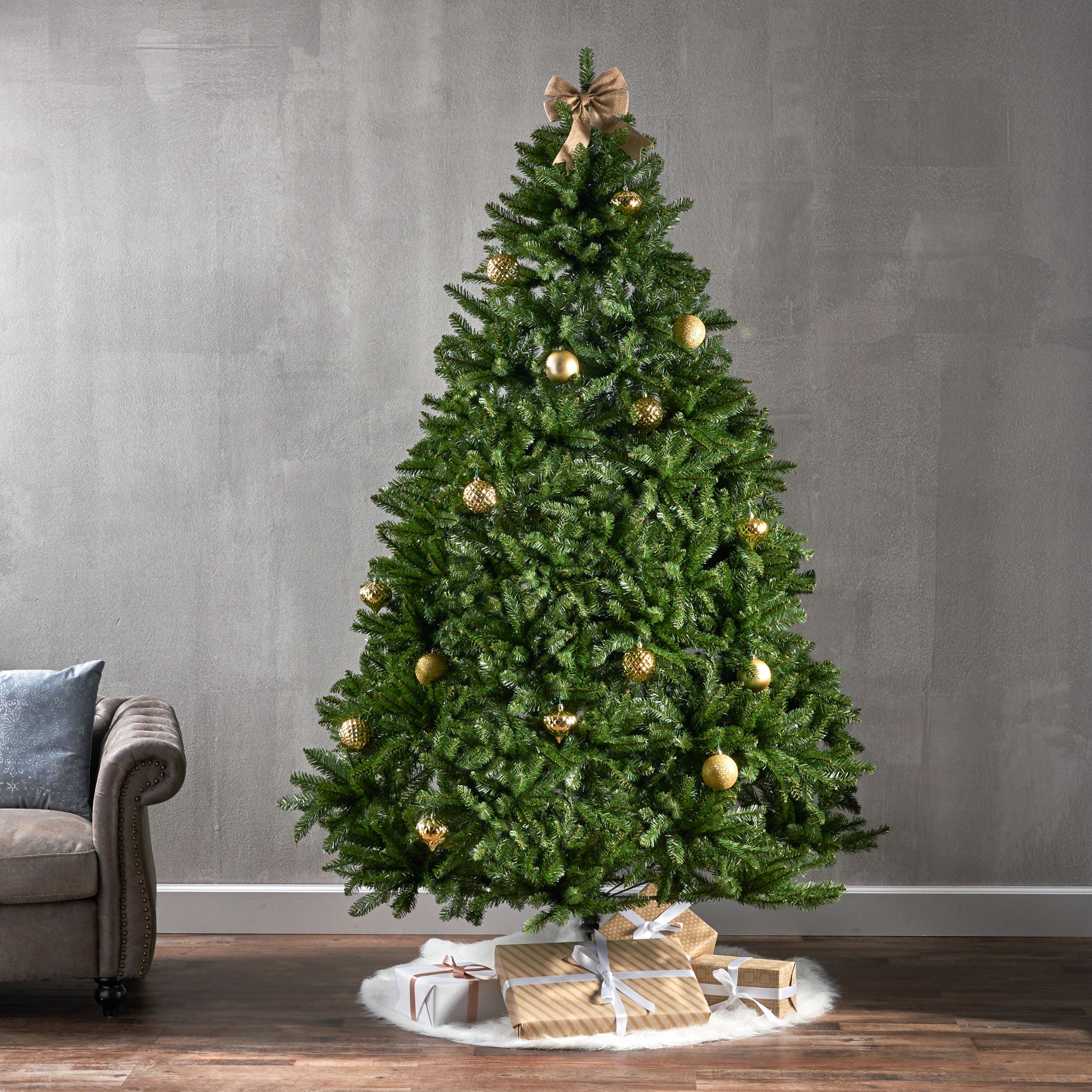 AAZJ NBC-CM64208UL 7.5-ft Spruce Pencil Artificial Christmas Tree