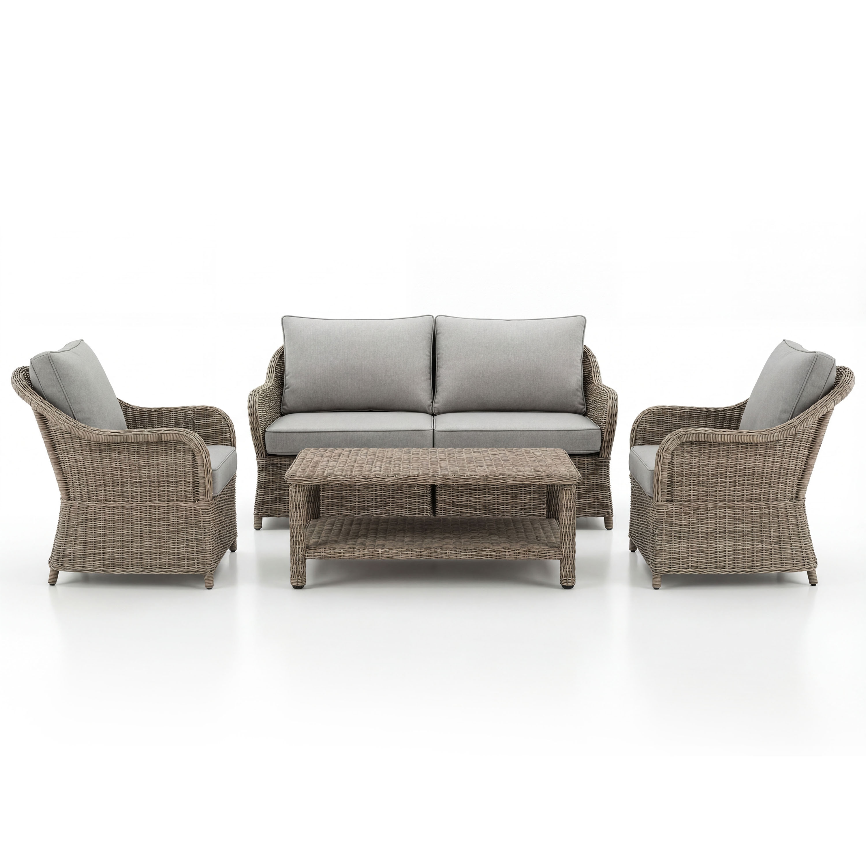 Martha Stewart Lily Pond 5 Piece Indoor-Outdoor Conversation Set