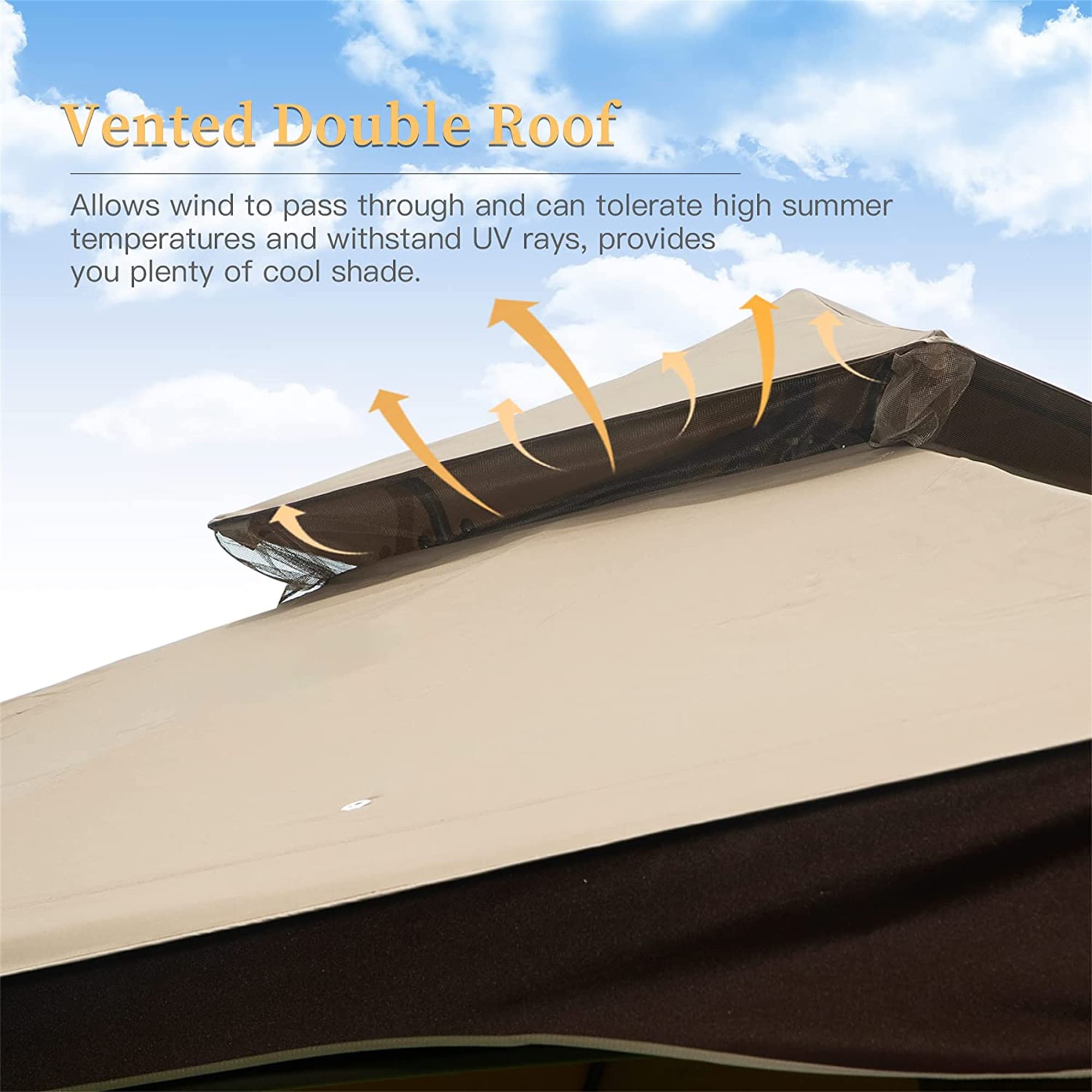 Clihome CL-DOL2582 Wood-Resin-Gazebos - View #7
