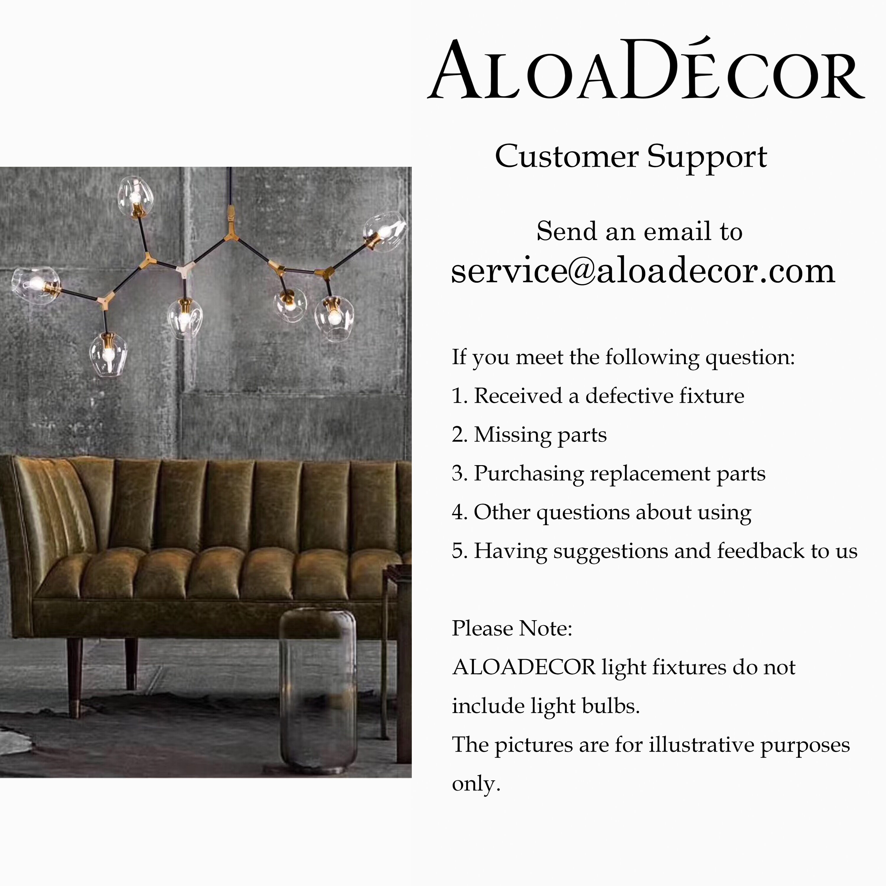 AloaDecor Lighting 7050D120 b090015 - View #7