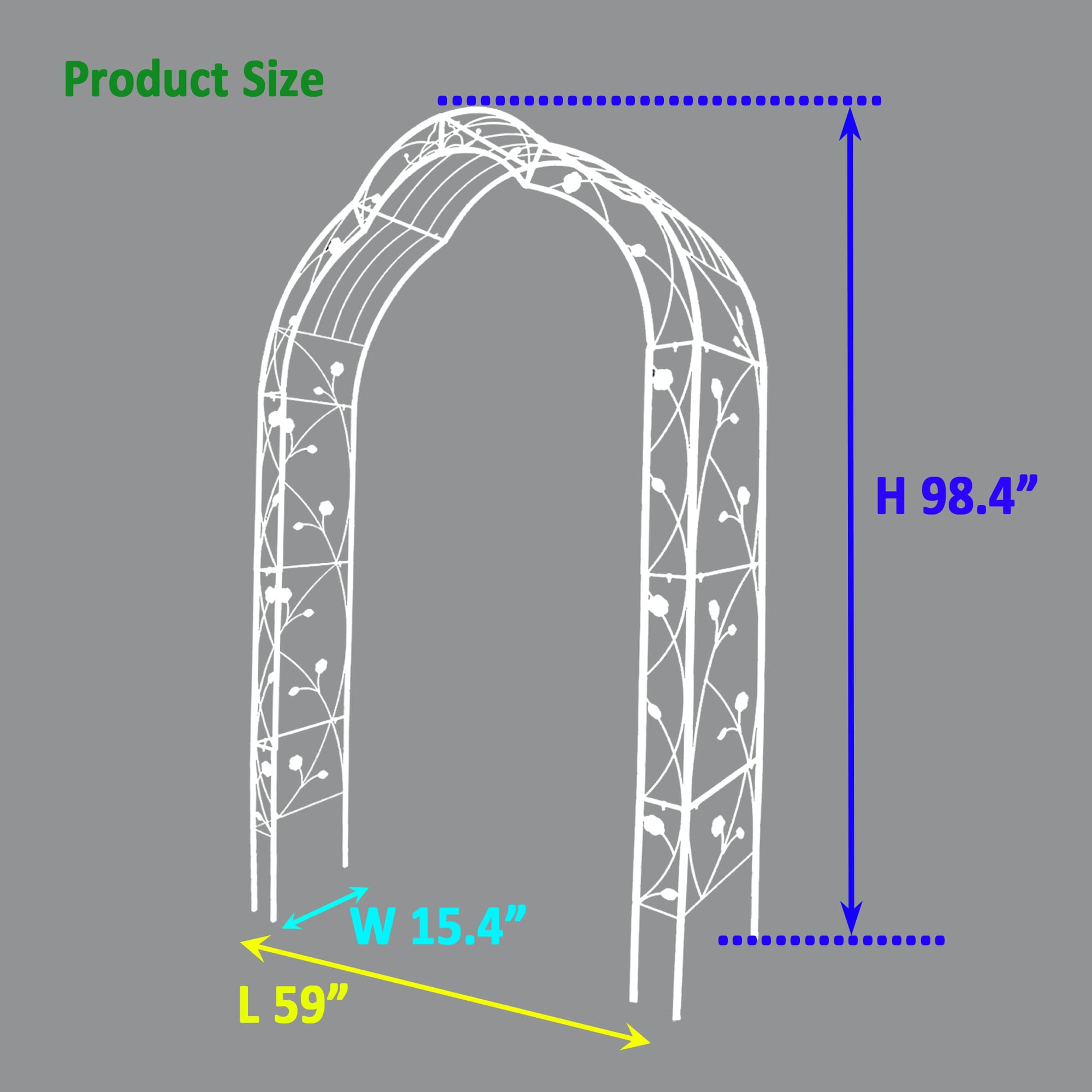 JJJ CRX5U86GU8J Garden-Trellis - View #7