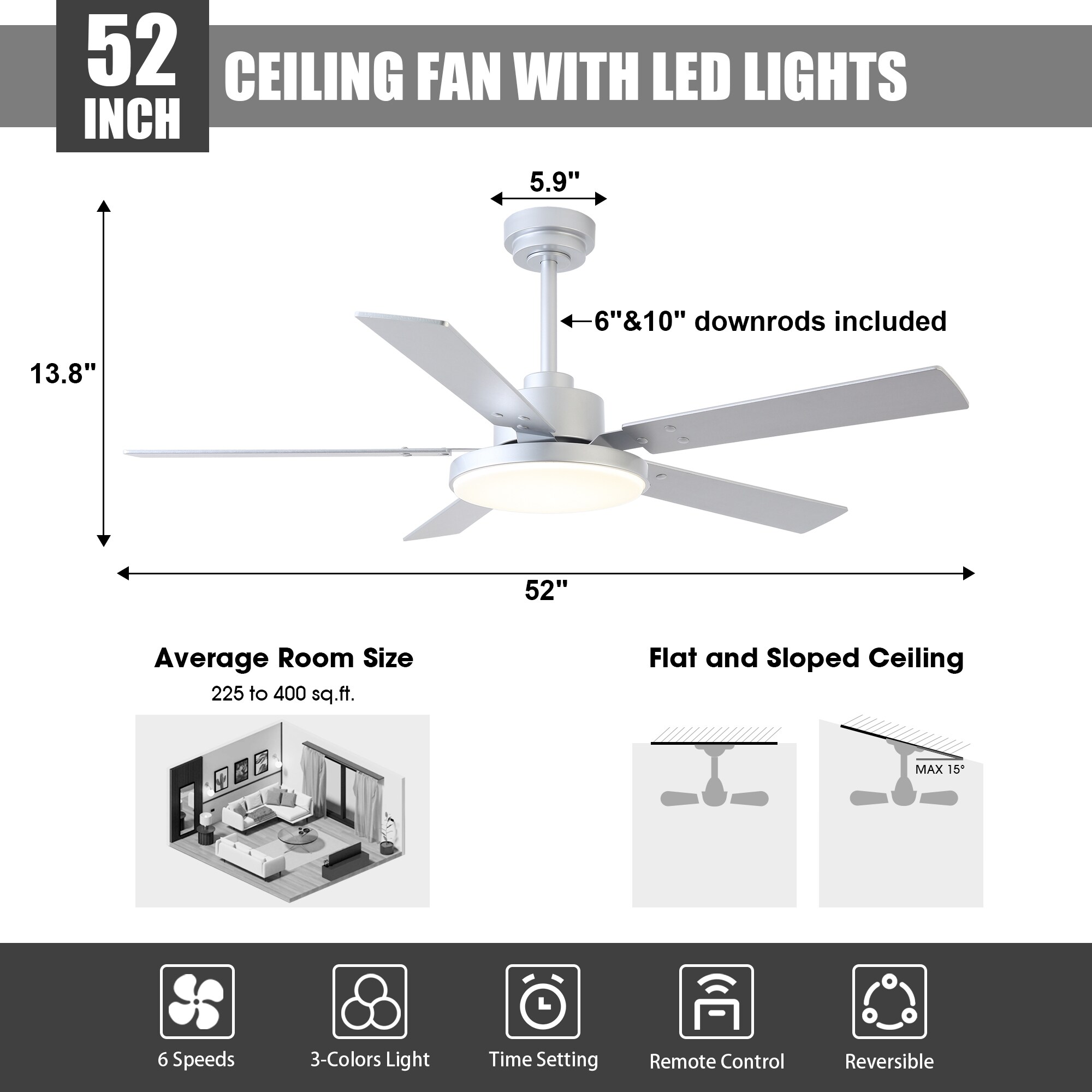 VACZON VZA01A117SY Ceiling-Fans - View #11