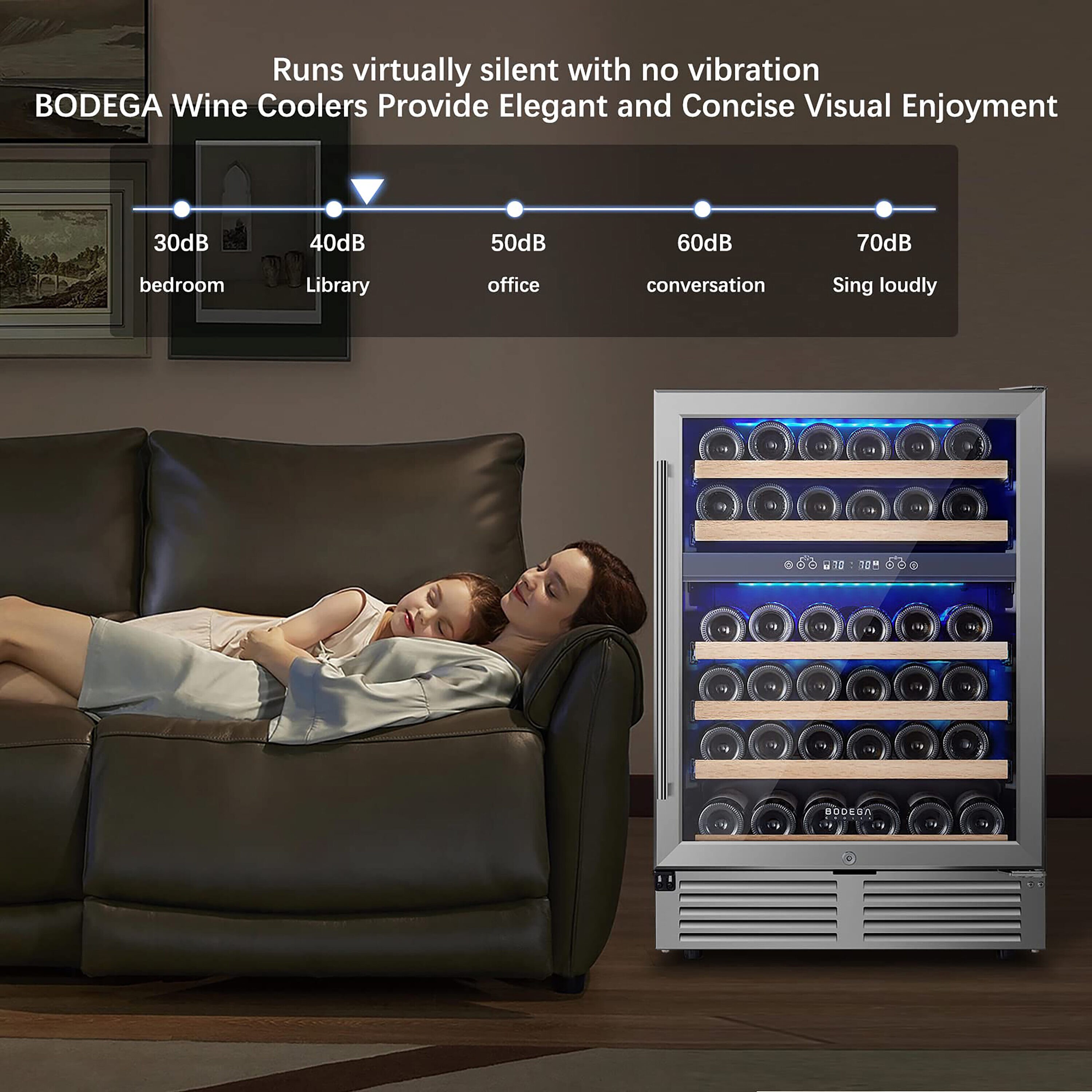  UL-JC-145LSB-B Wine-Chillers - View #6