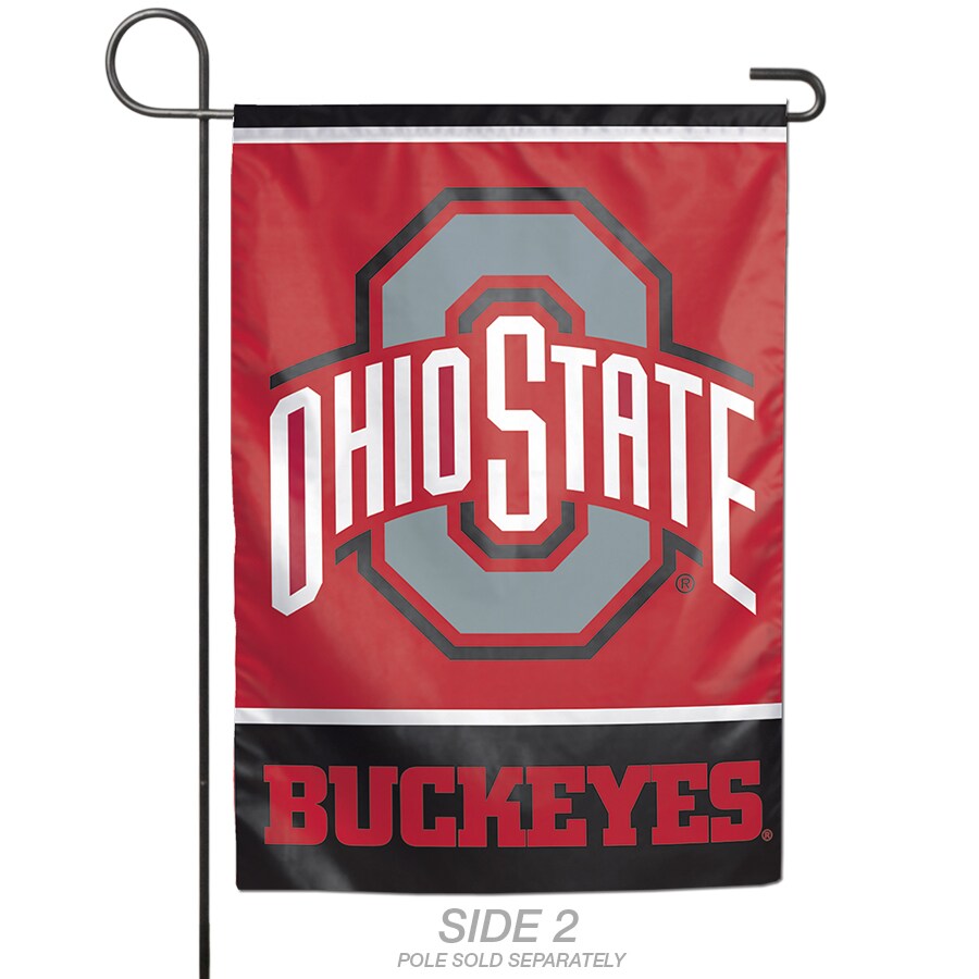 WinCraft Sports 1-ft W x 1.5-ft H Ohio State Buckeyes Garden Flag at ...