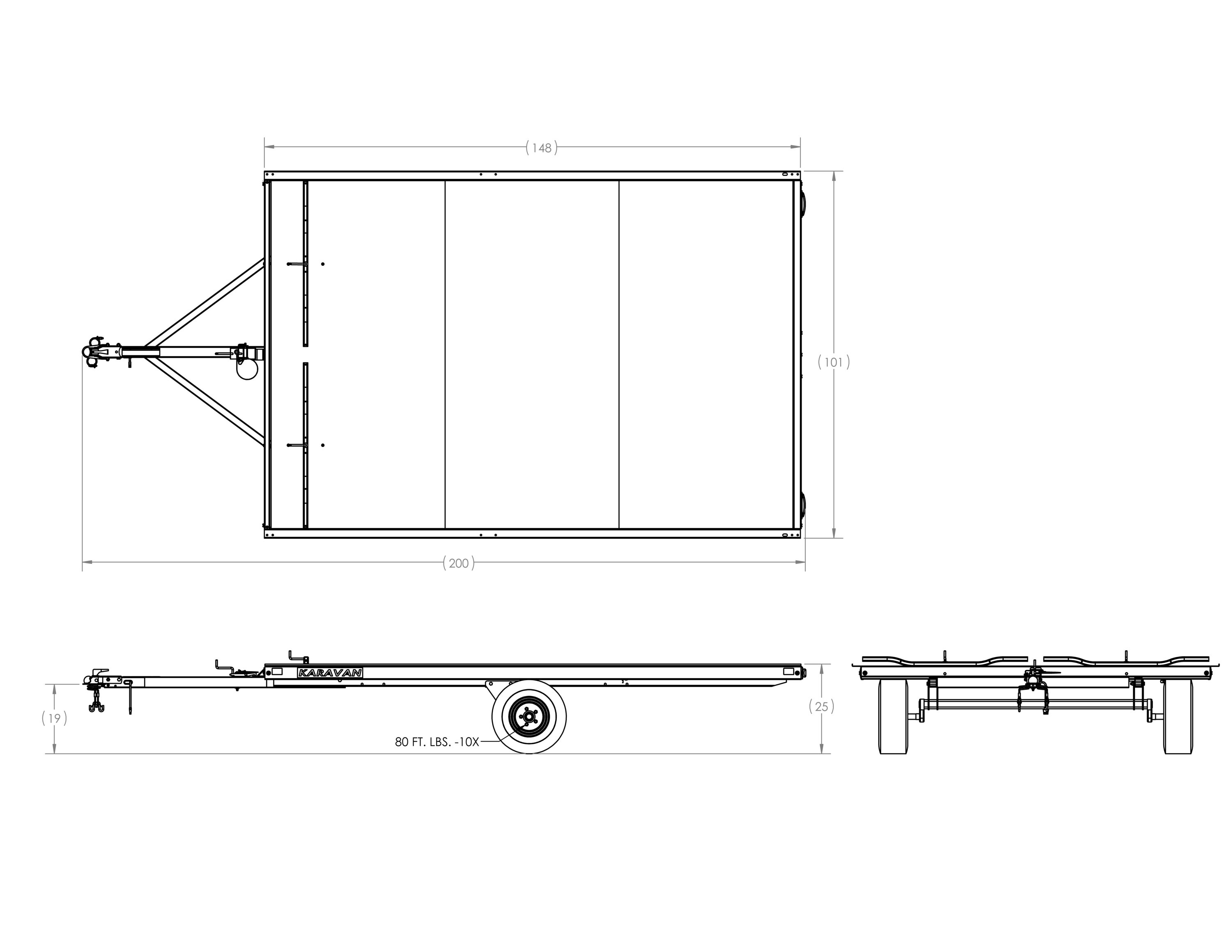 Karavan 400-00806-GL-FA Utility-Trailers - View #8
