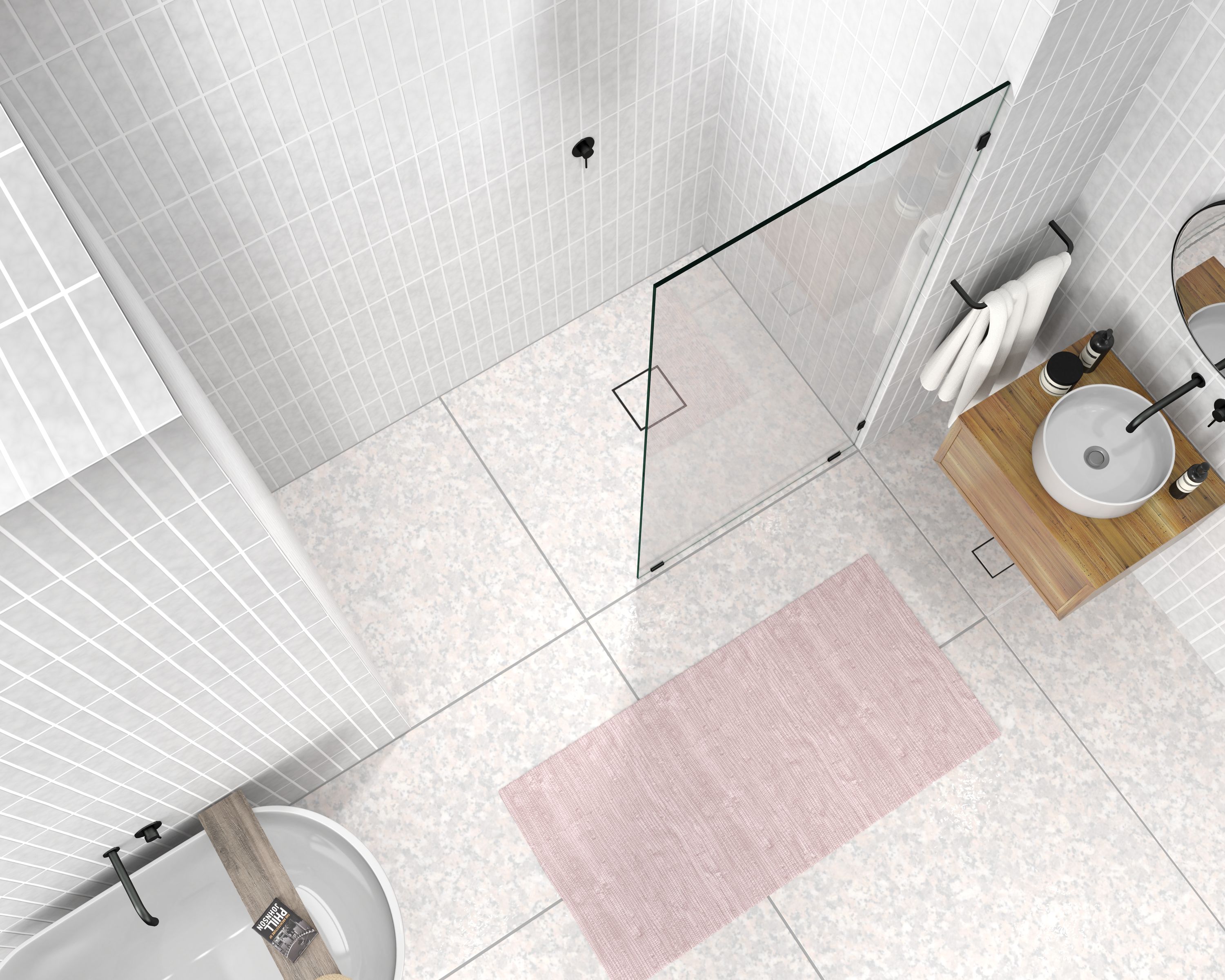 Glass Warehouse GW-SFP-34.5-ORB Shower-Doors - View #4