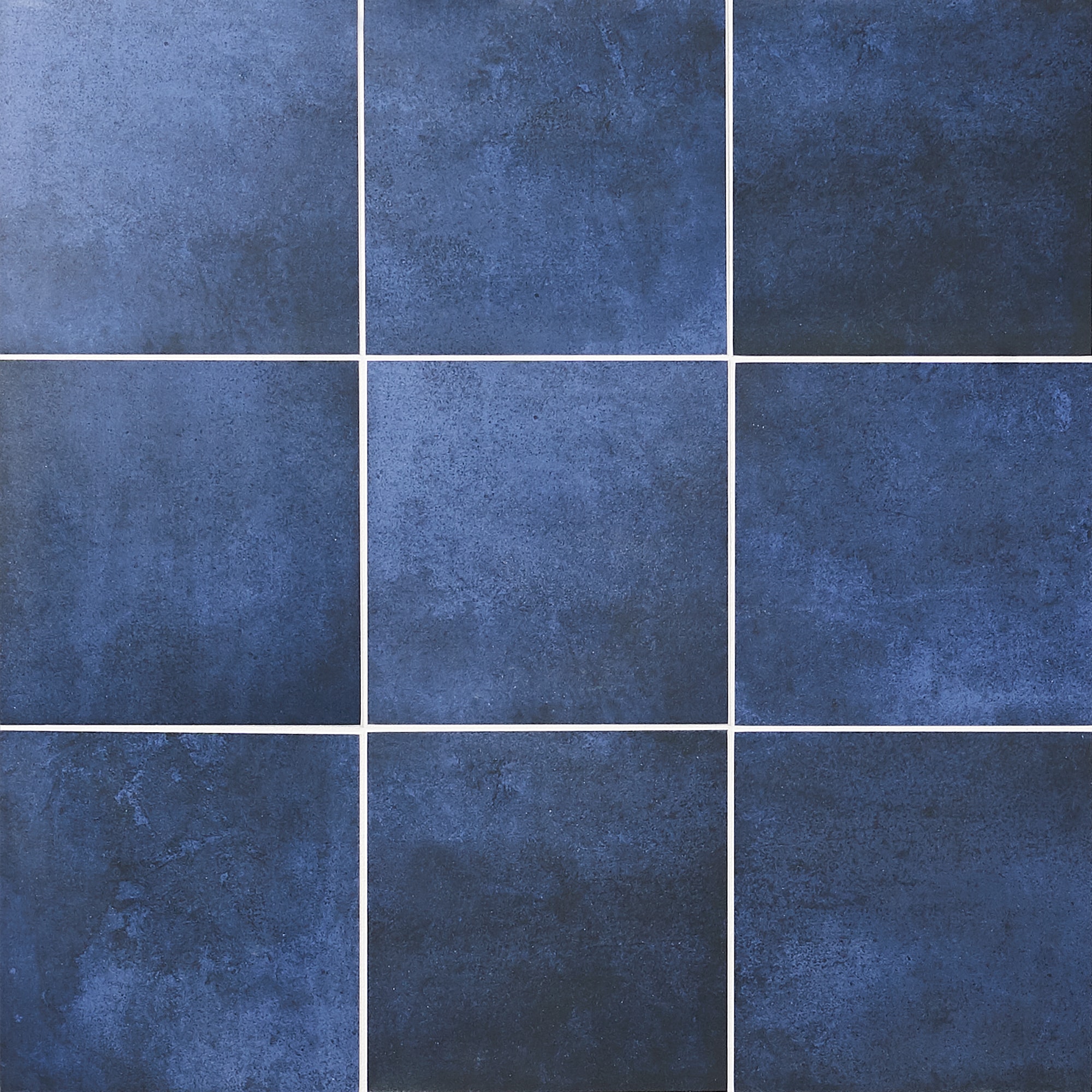 Artmore Tile Elizabeth Sutton Art Terra Blue 8-in x 8-in Matte ...