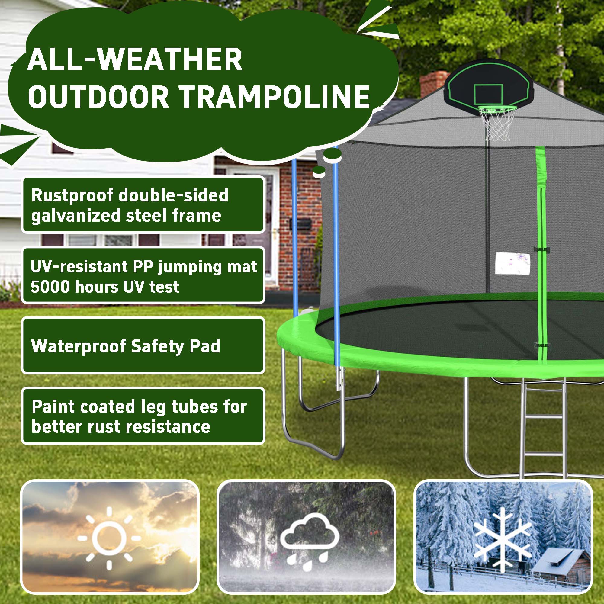 Sunrinx MG11-TP-14 trampolines - View #10