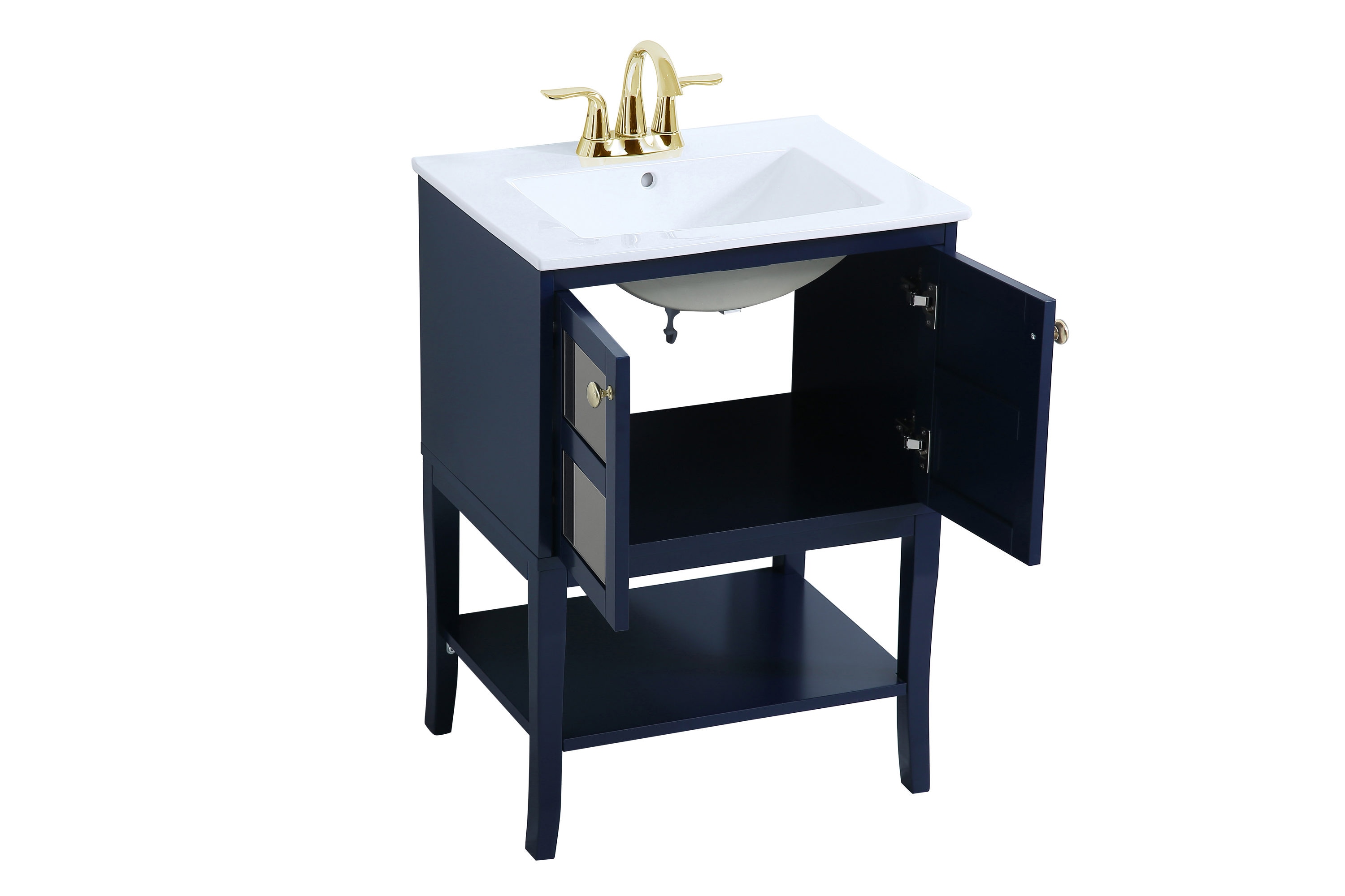 Elegant Decor HF6303MRBL Bath-Vanity-Combo - View #10